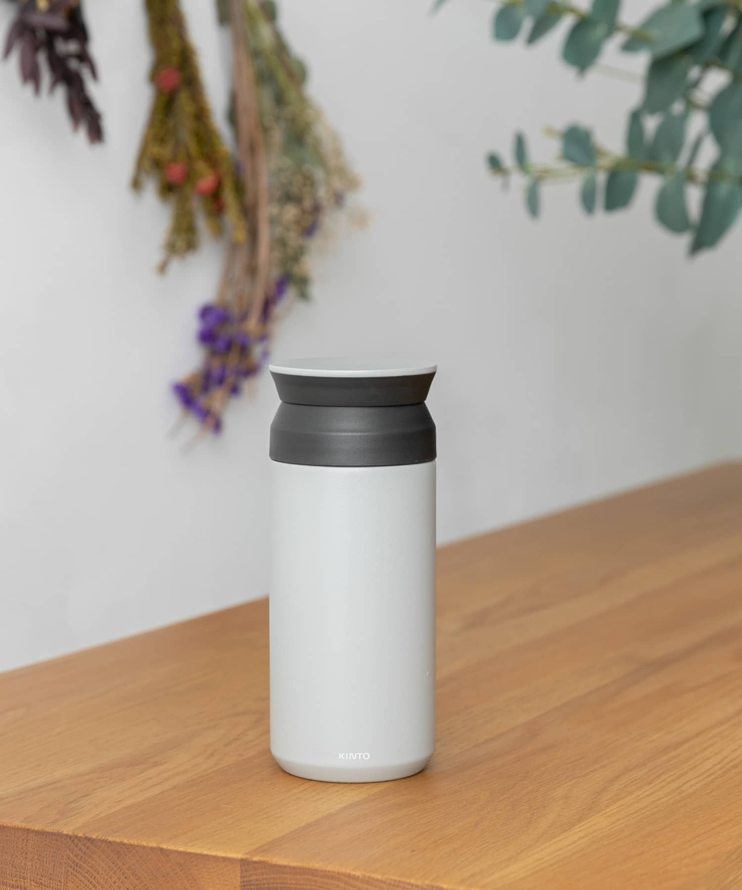 KINTO×DOORS LIVING PRODUCTS　別注 トラベルタンブラー 350ml fog gray -