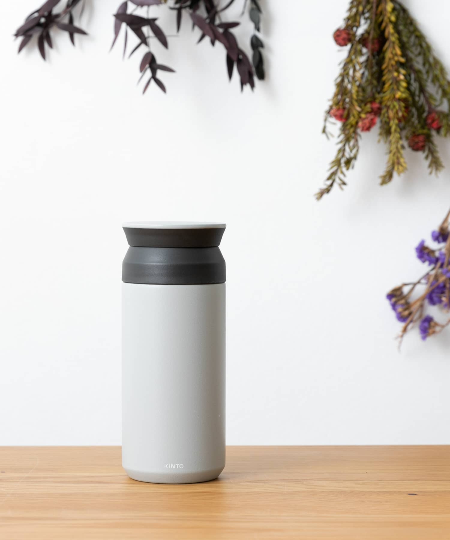 KINTO×DOORS LIVING PRODUCTS　別注 トラベルタンブラー 350ml fog gray -