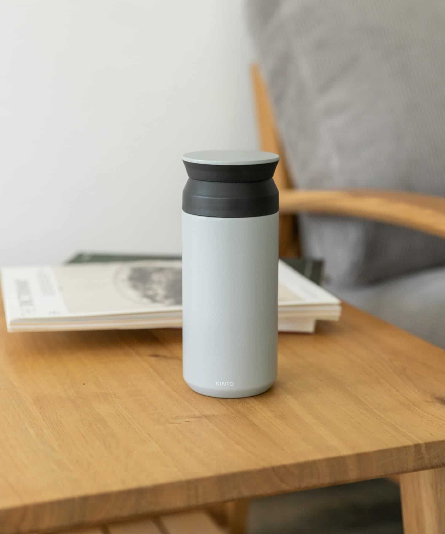 KINTO×DOORS LIVING PRODUCTS　別注 トラベルタンブラー 350ml fog gray -