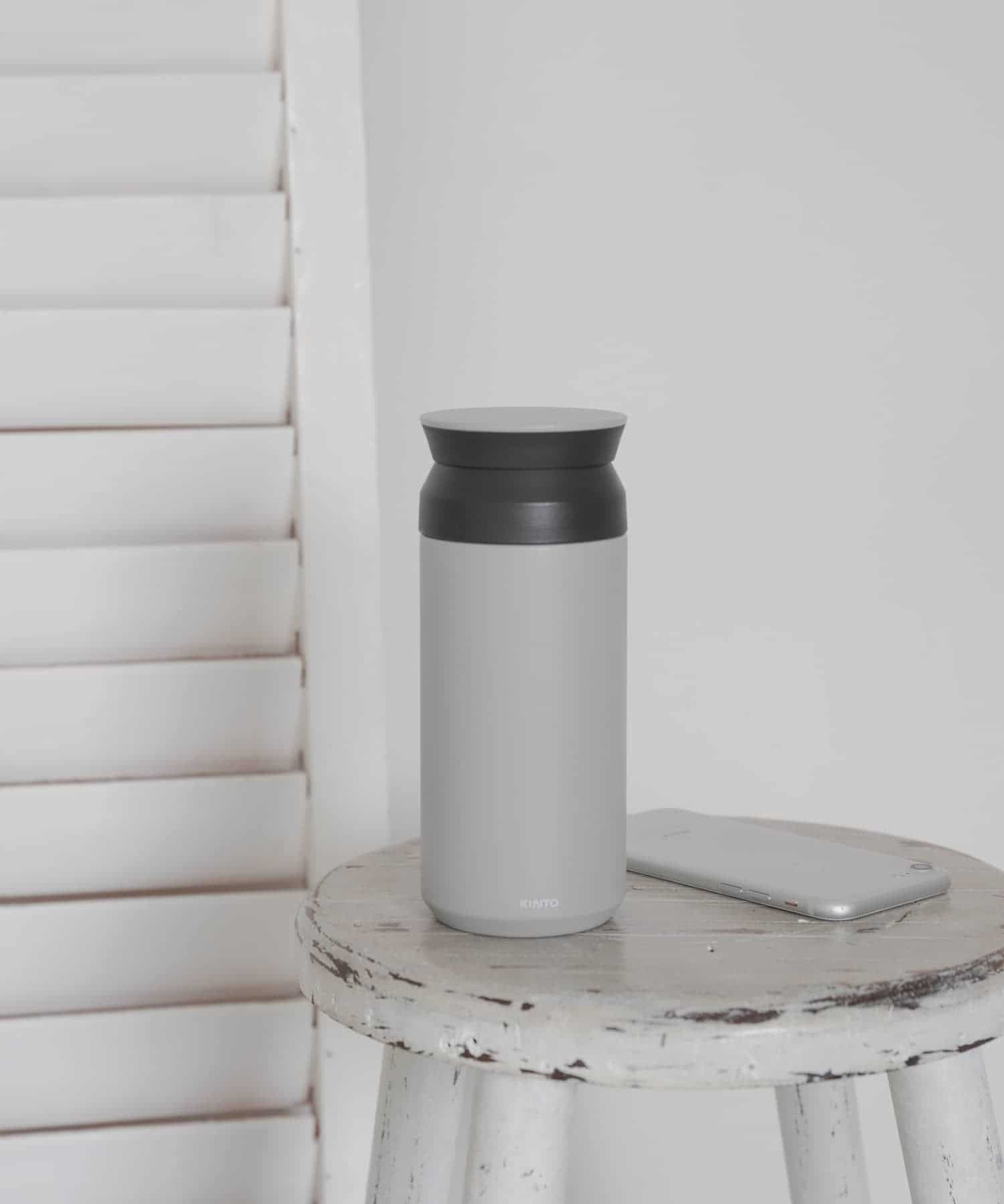 KINTO×DOORS LIVING PRODUCTS　別注 トラベルタンブラー 350ml fog gray -