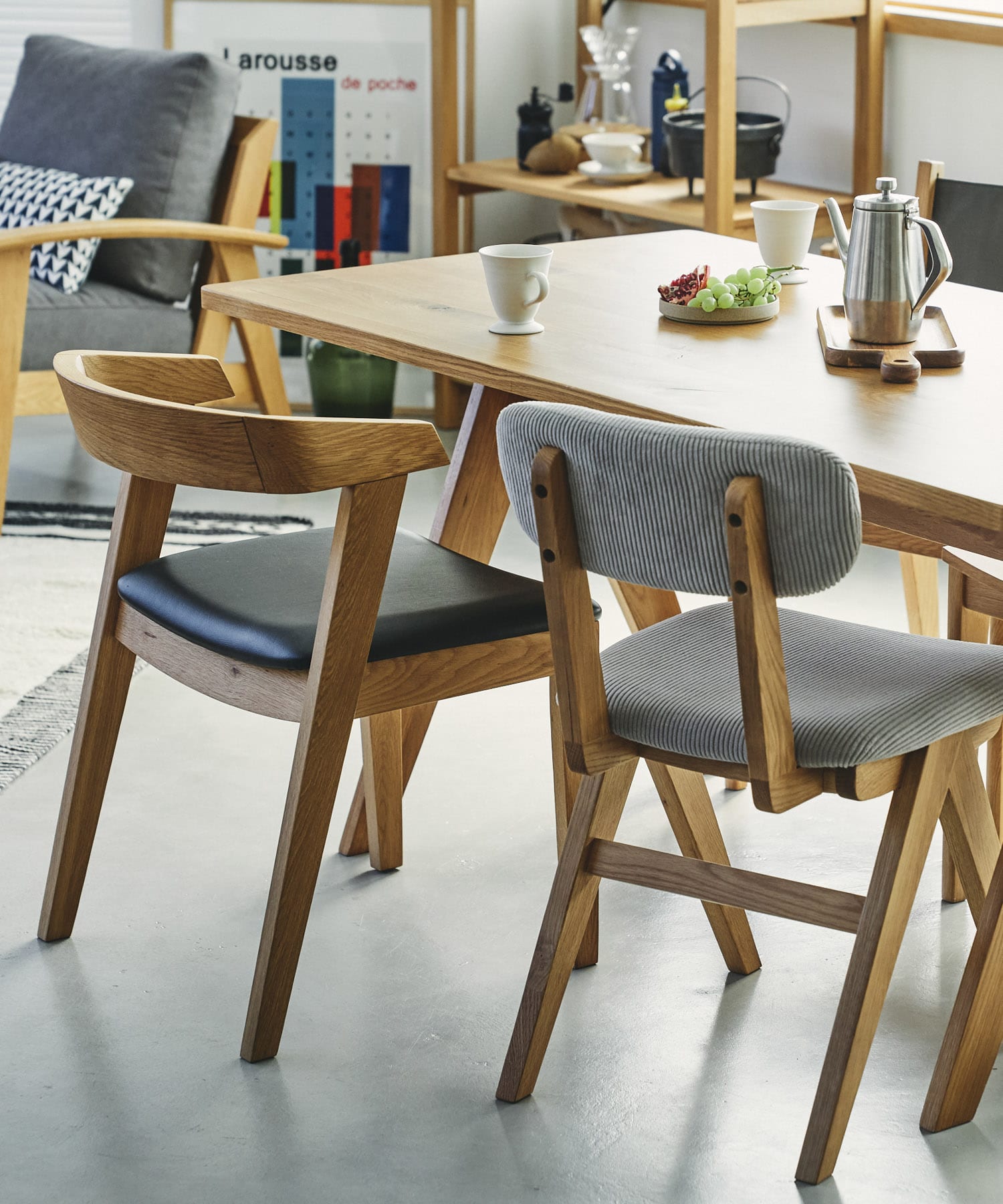 BOTHY Ridge Back Chair PVC PVC BLK -