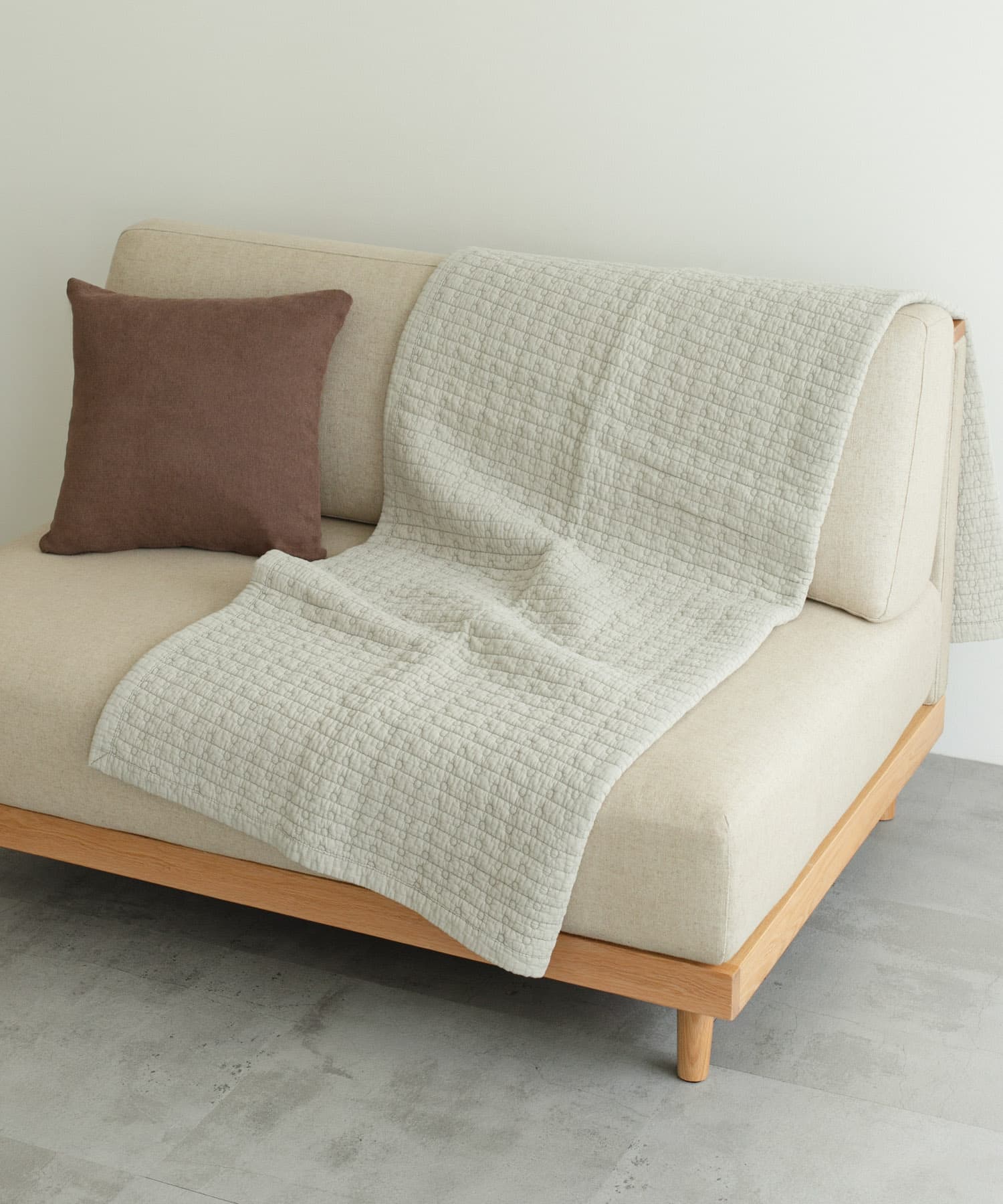 DOORS LIVING PRODUCTS　コットンマット ドット 130×190