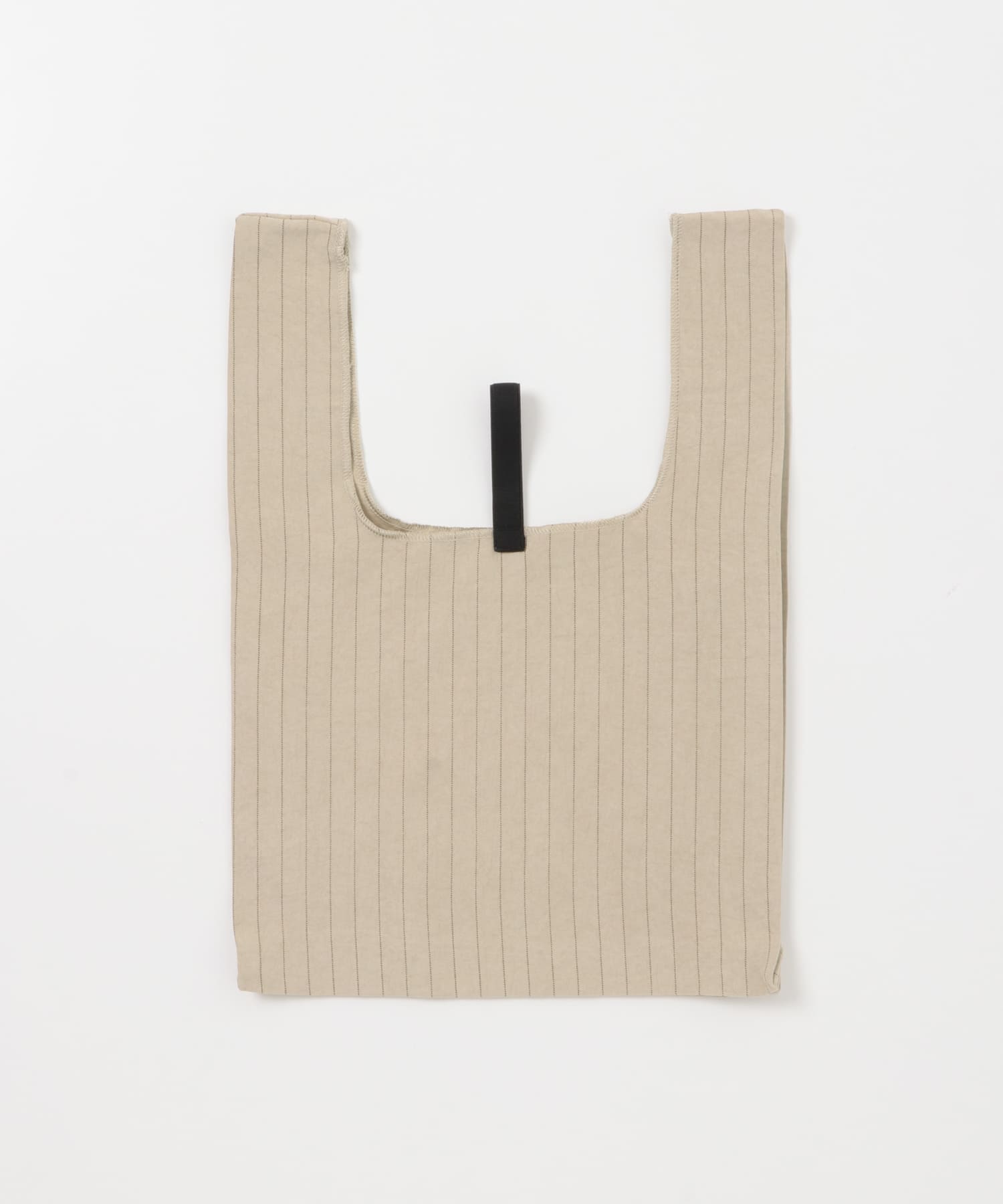 DOORS LIVING PRODUCTS　コンビニバッグ ストライプ ベージュ -