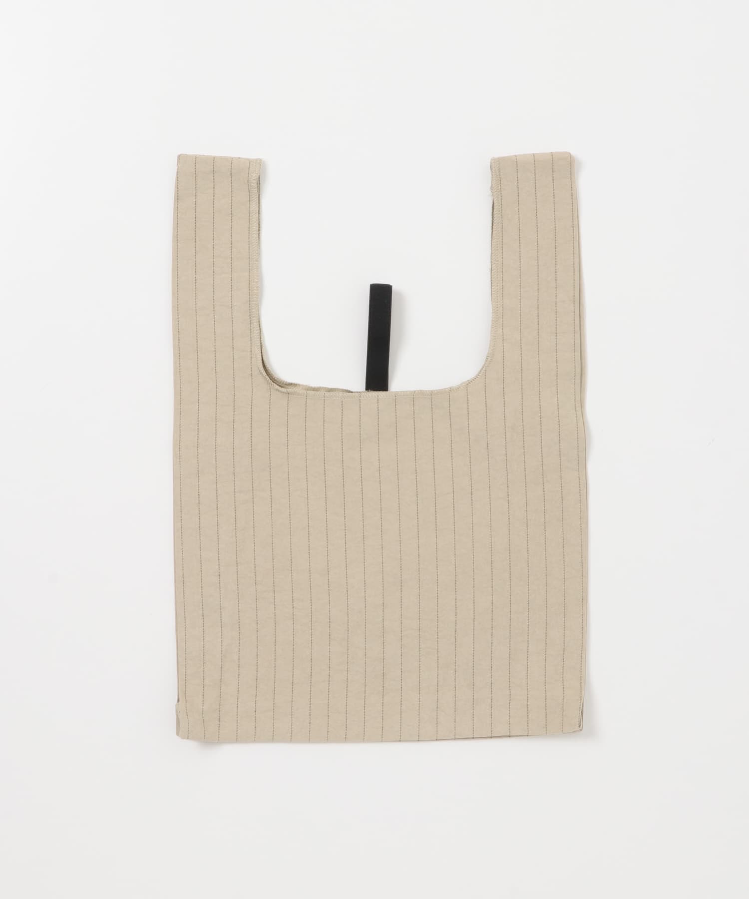 DOORS LIVING PRODUCTS　コンビニバッグ ストライプ ベージュ -