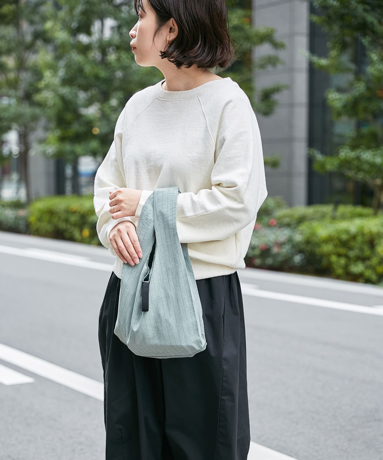 DOORS LIVING PRODUCTS　コンビニバッグ ストライプ