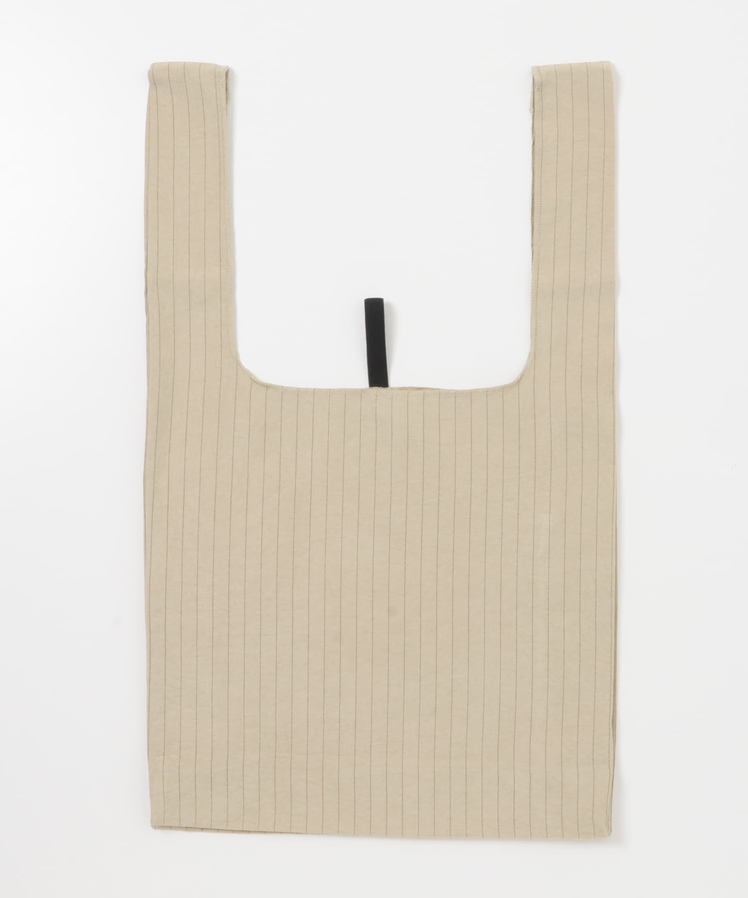 DOORS LIVING PRODUCTS　ショッパーバッグ ストライプ ベージュ -