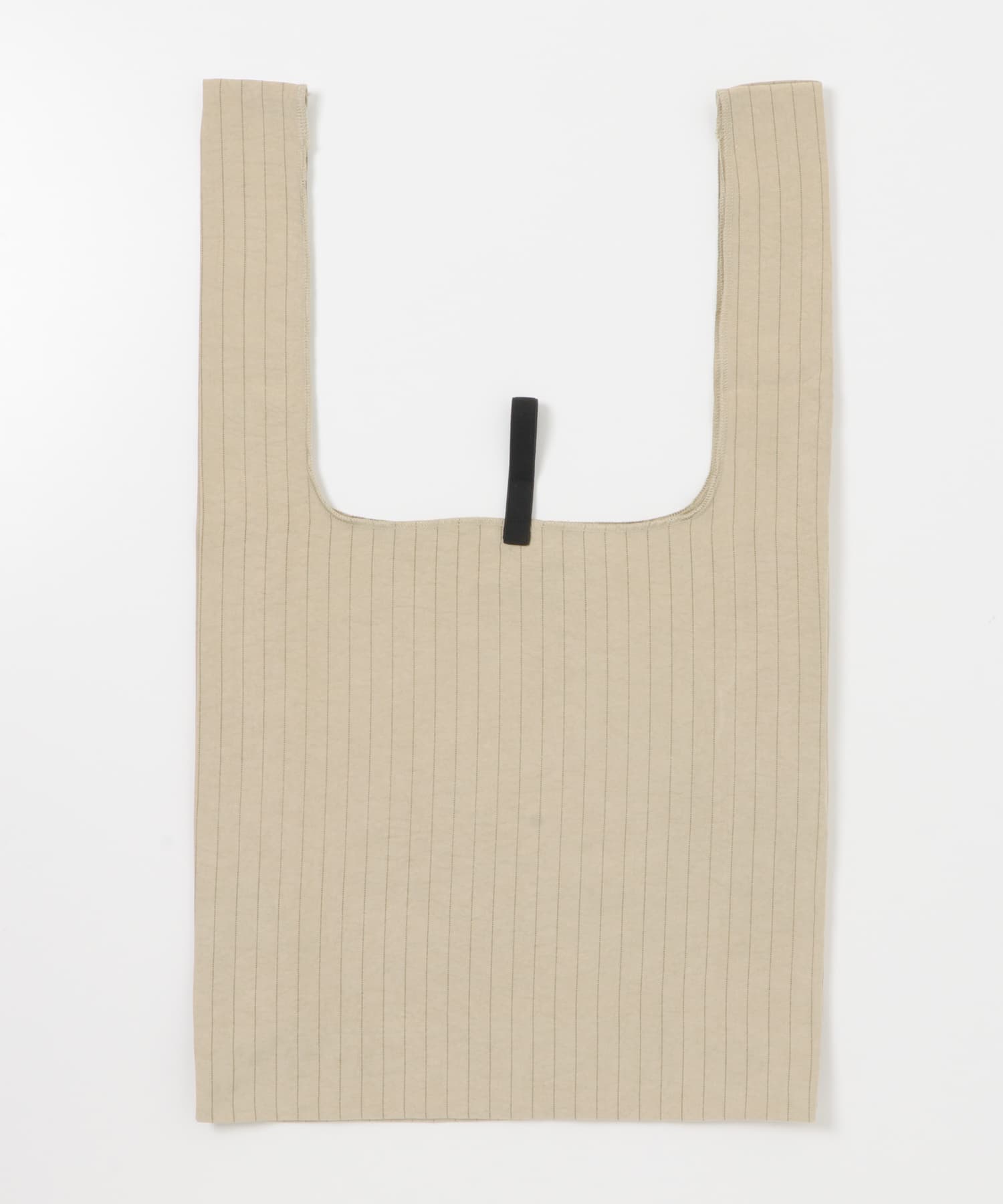 DOORS LIVING PRODUCTS　ショッパーバッグ ストライプ ベージュ -