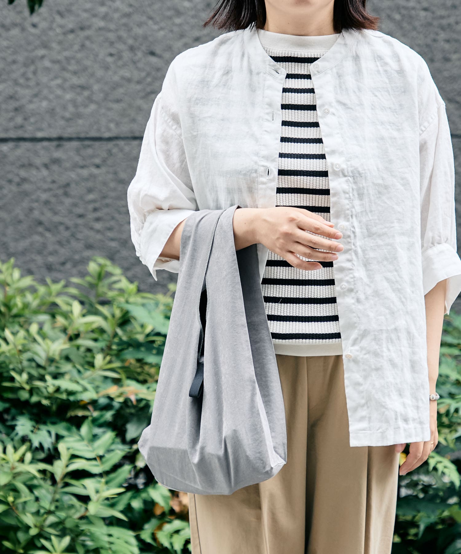 『WEB限定』DOORS LIVING PRODUCTS　コンビニバッグ グレー -