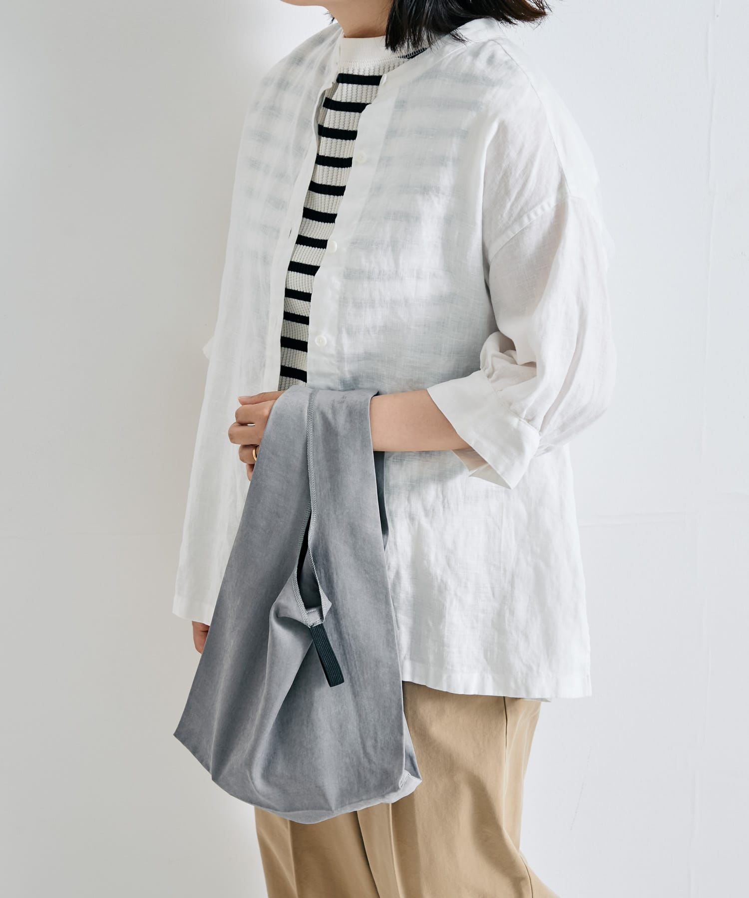 『WEB限定』DOORS LIVING PRODUCTS　コンビニバッグ グレー -