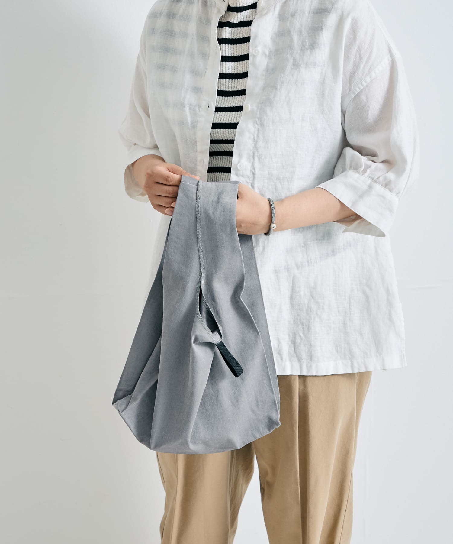 『WEB限定』DOORS LIVING PRODUCTS　コンビニバッグ グレー -