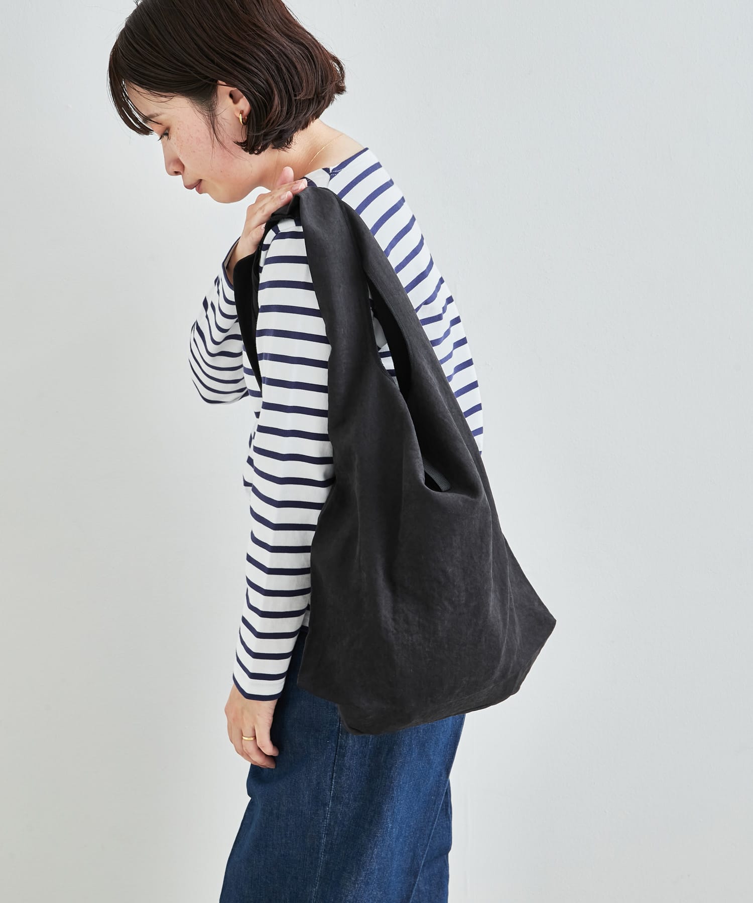 『WEB限定』DOORS LIVING PRODUCTS　ショッパーバッグ ブラック -