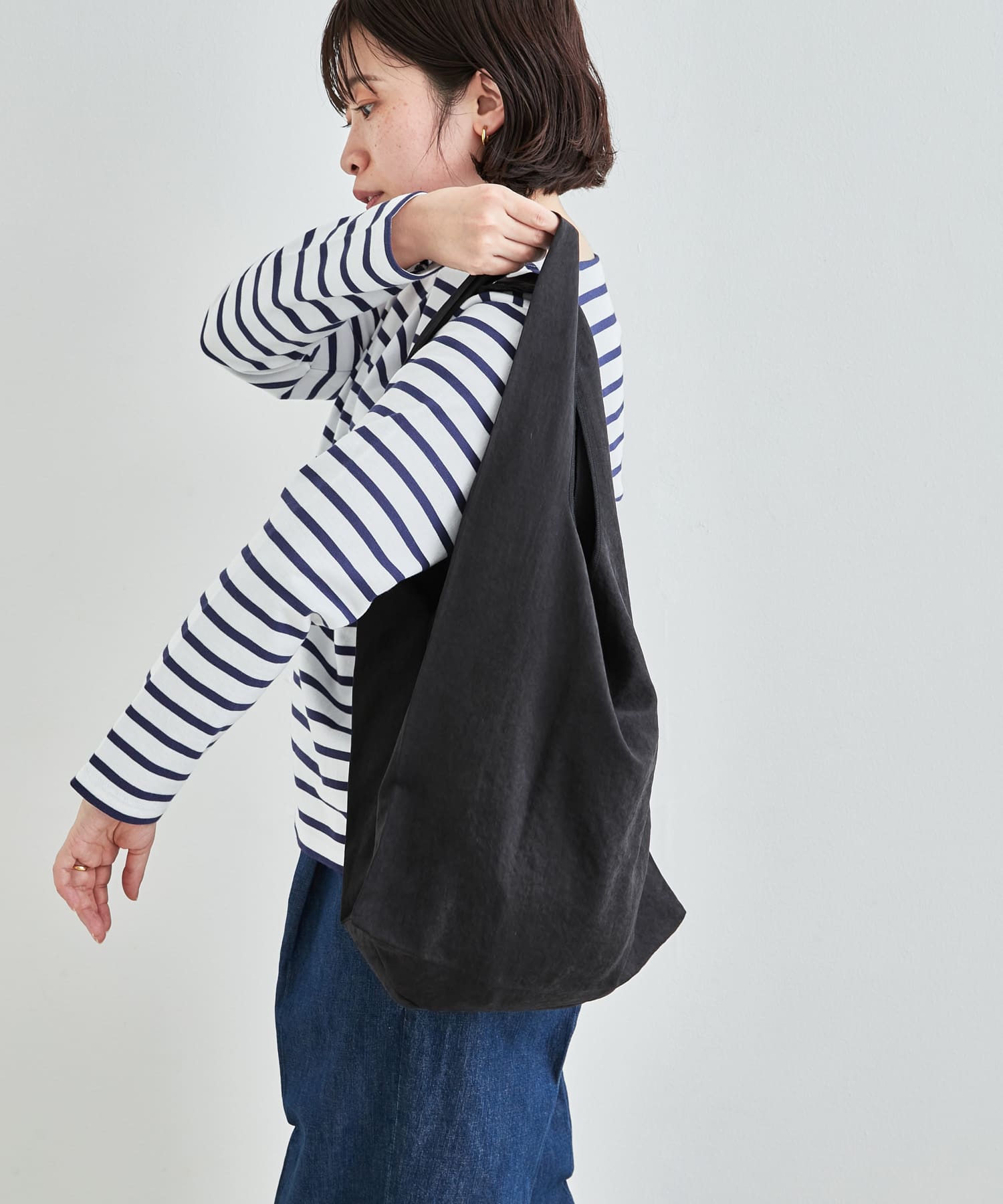 『WEB限定』DOORS LIVING PRODUCTS　ショッパーバッグ ブラック -