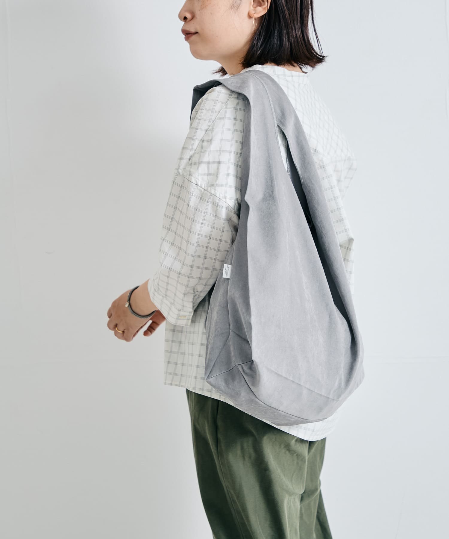 『WEB限定』DOORS LIVING PRODUCTS　ショッパーバッグ グレー -