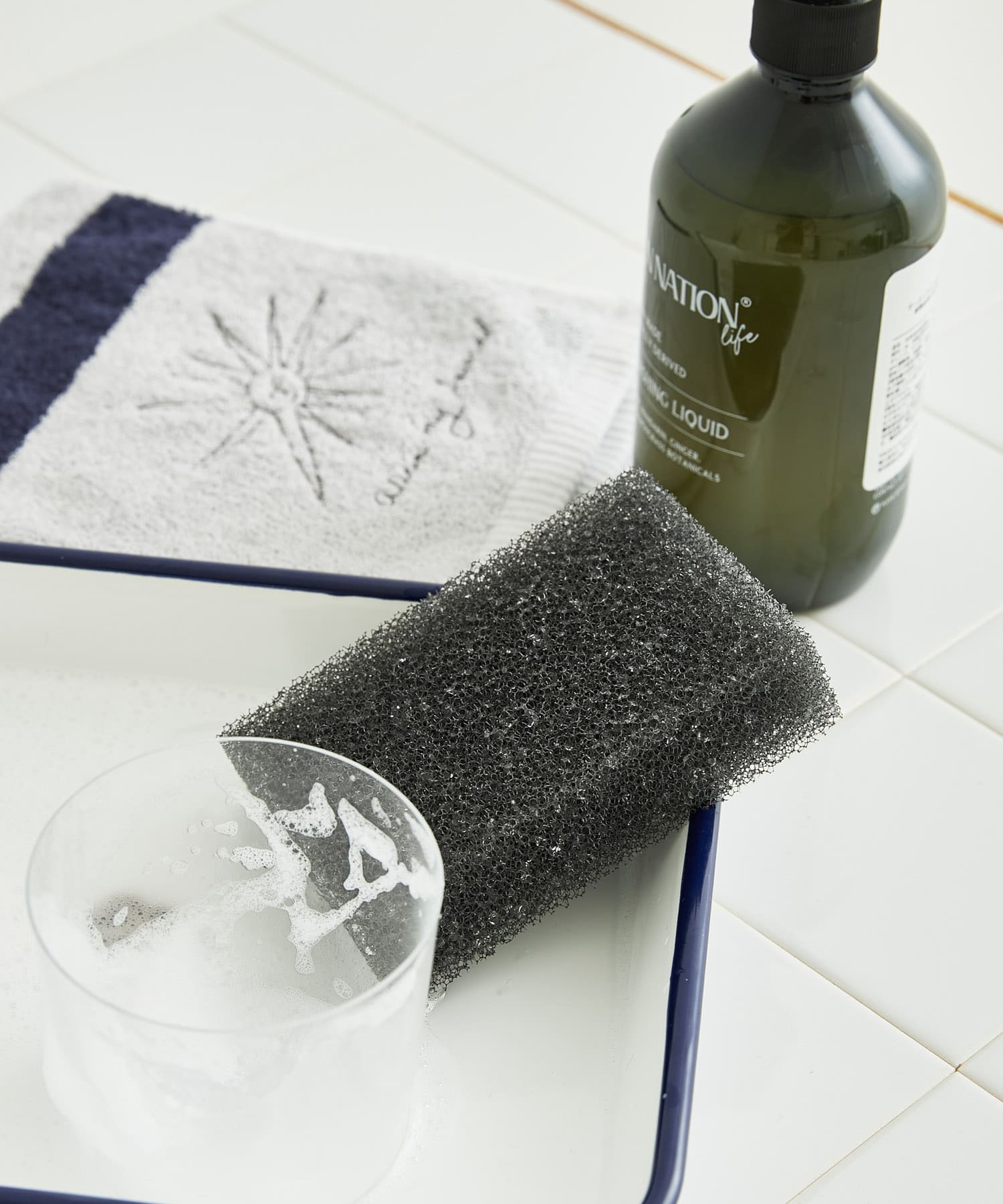 DOORS LIVING PRODUCTS　SUNSUN SPONGE ブラック -