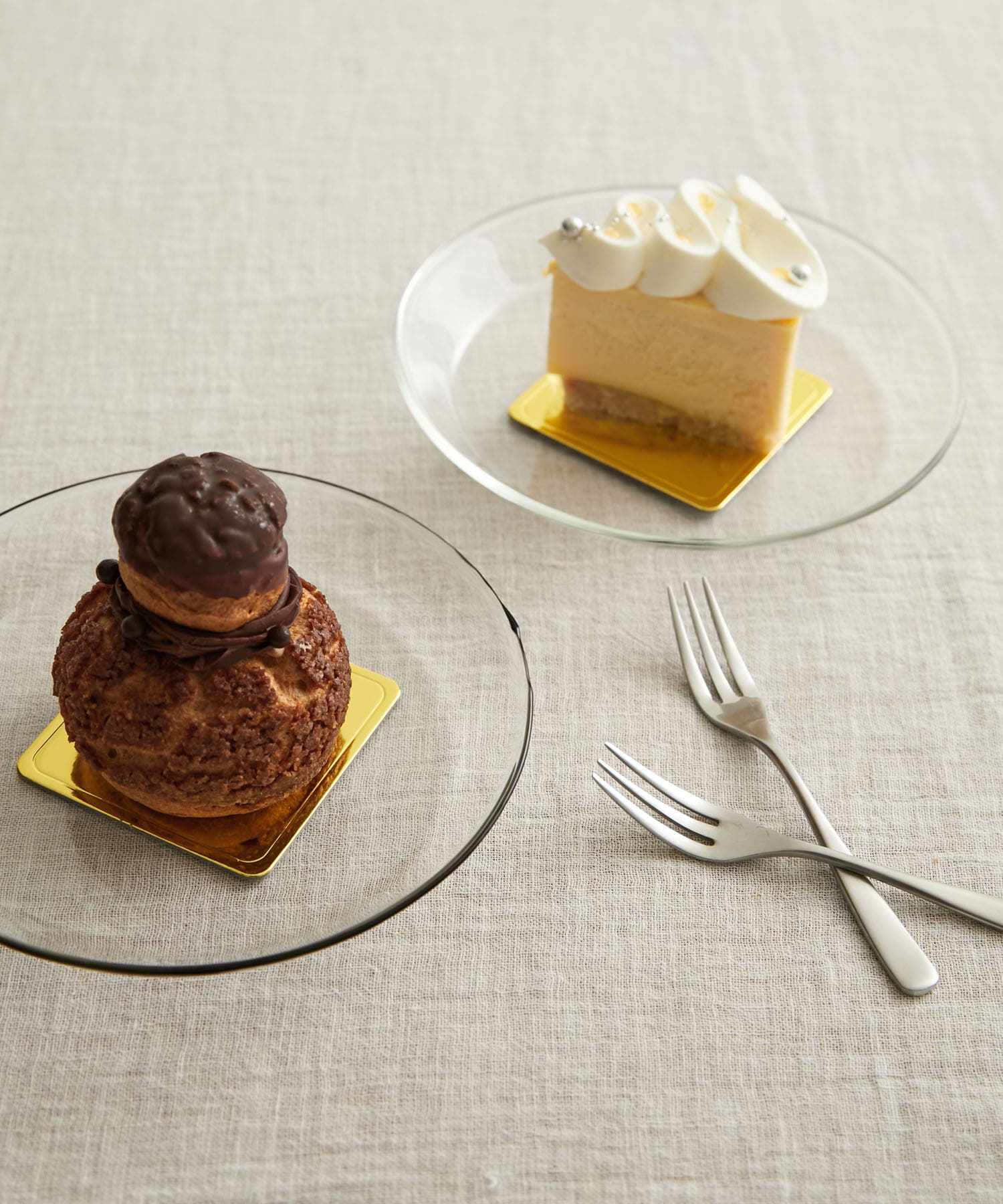 『別注』AXCIS×DOORS　リュッケ プレート クリアグレー -