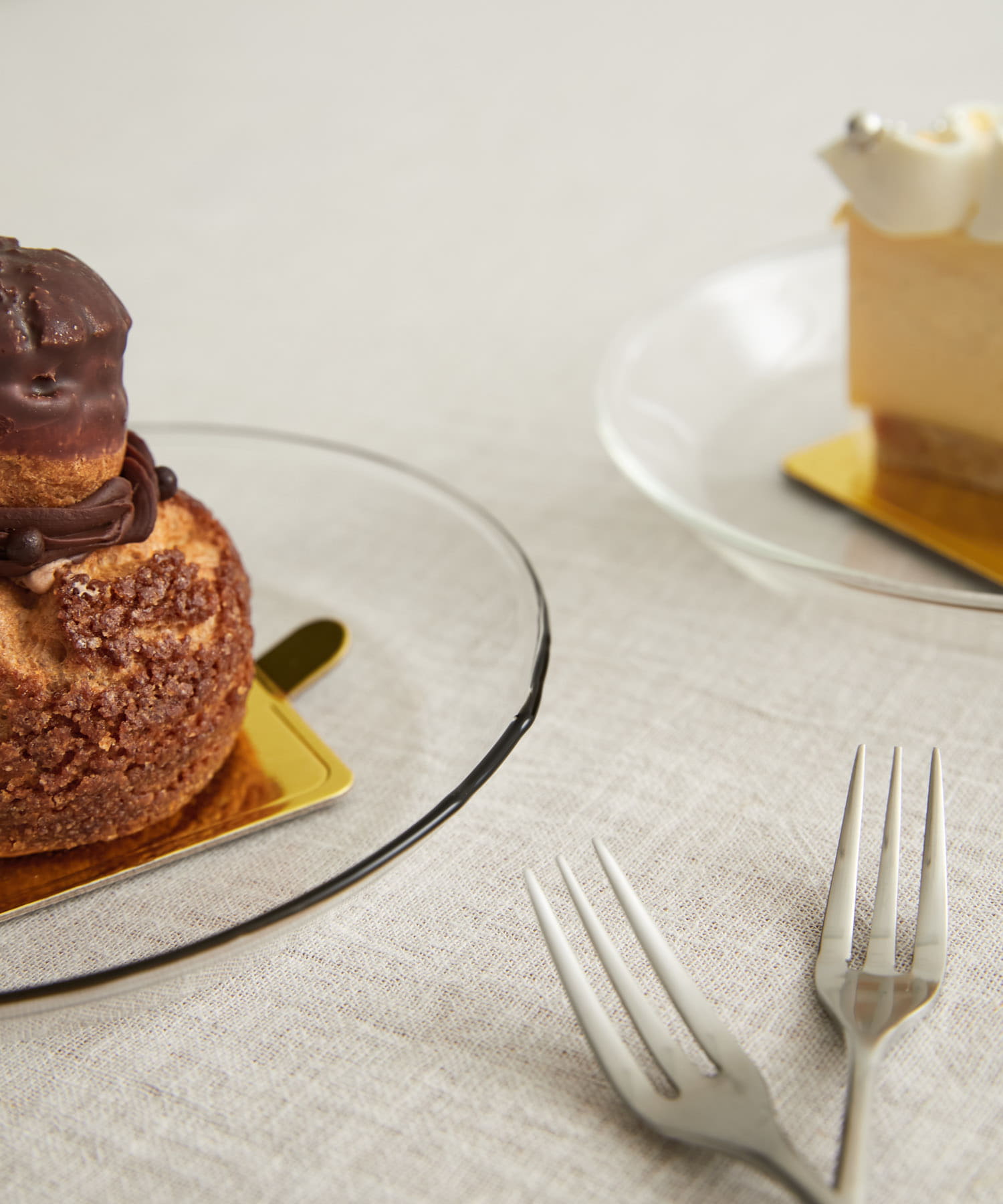 『別注』AXCIS×DOORS　リュッケ プレート クリアグレー -