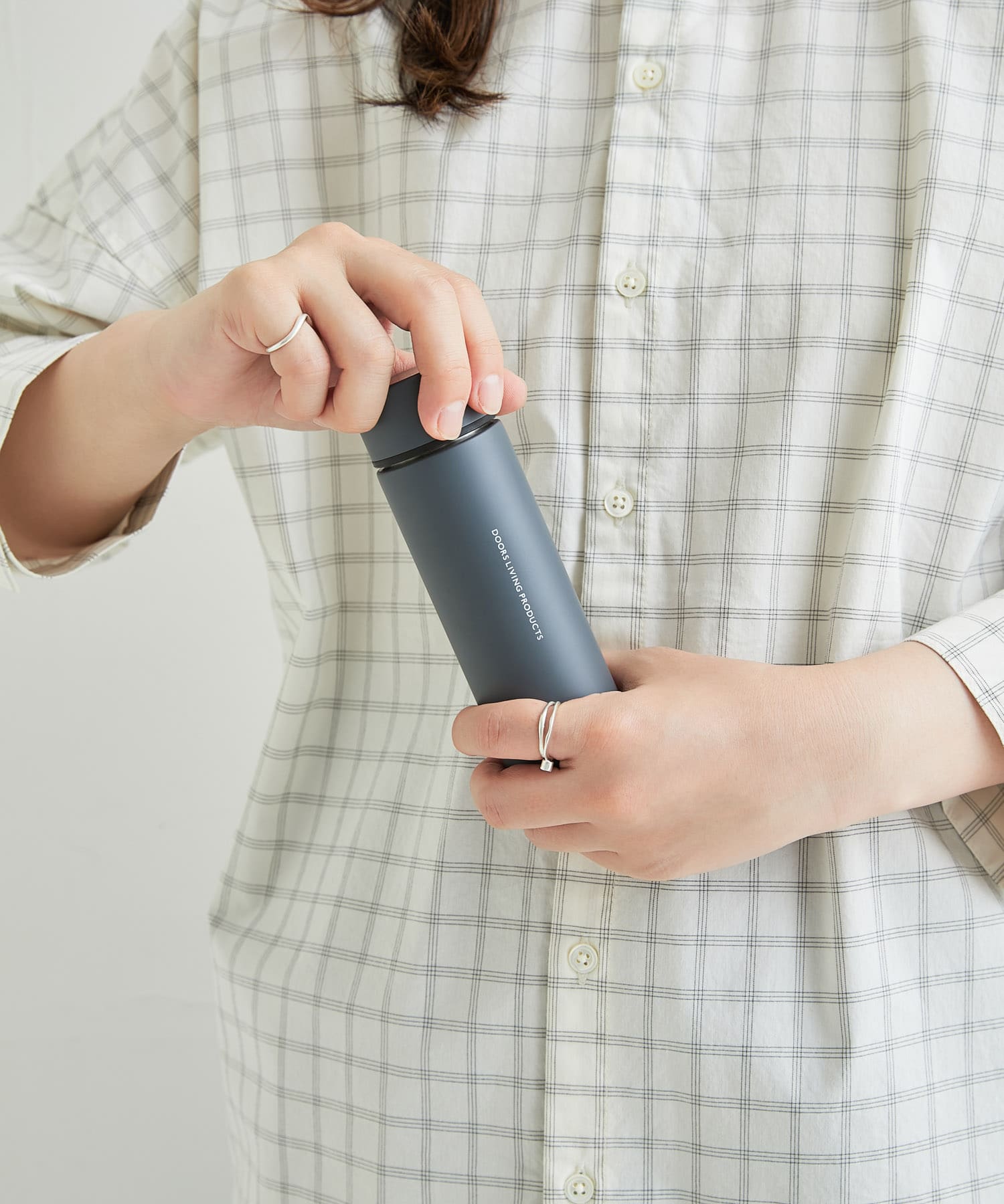 DOORS LIVING PRODUCTS　ポケットボトル 160ml スモークグレー -