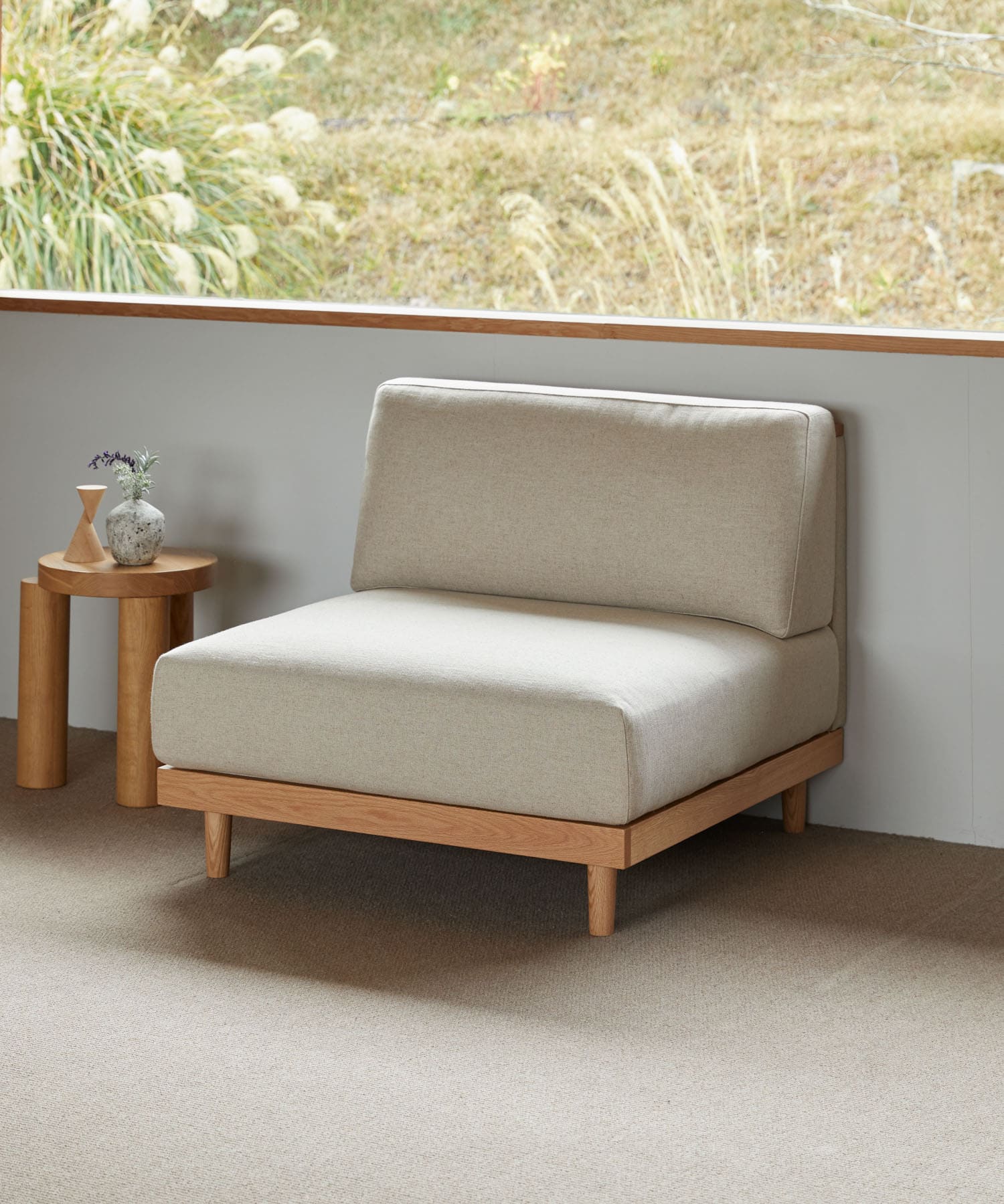 BOTHY　UNIT SOFA 1シーター ベージュ one