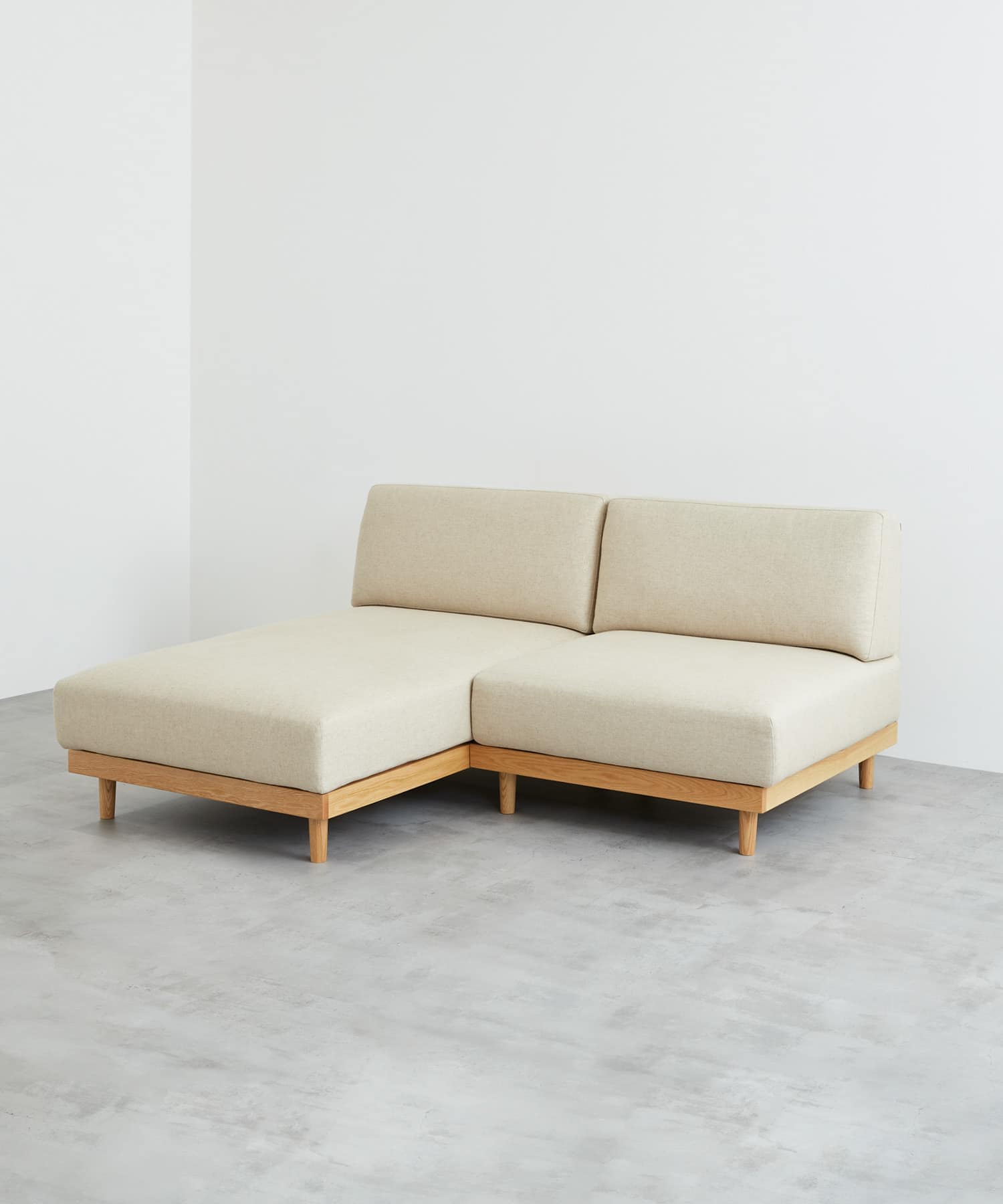 BOTHY　UNIT SOFA 1シーター ベージュ one