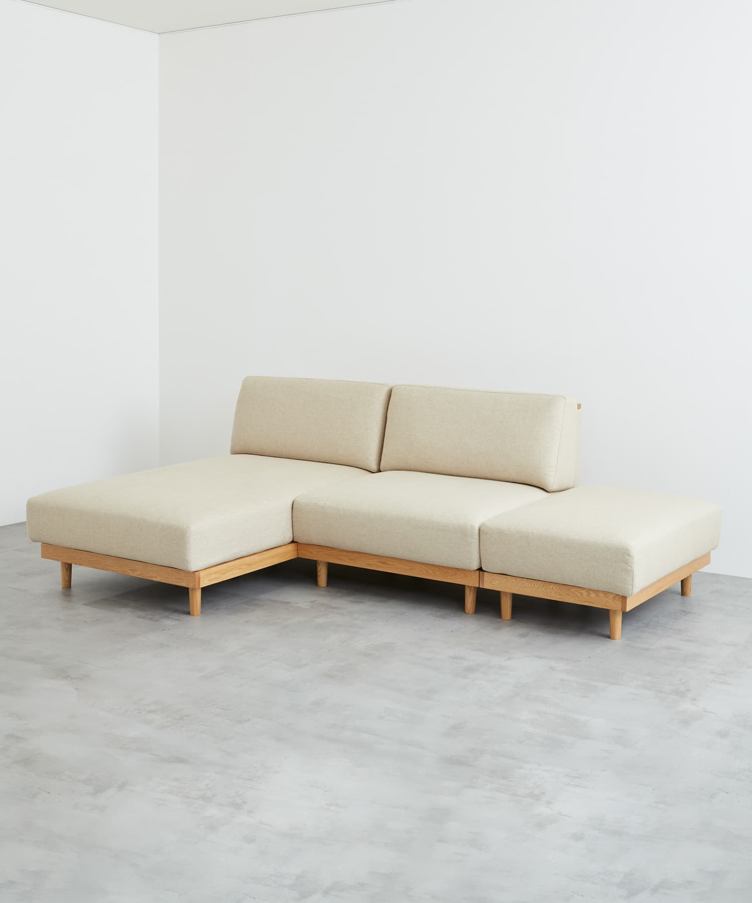 BOTHY　UNIT SOFA 1シーター ベージュ one