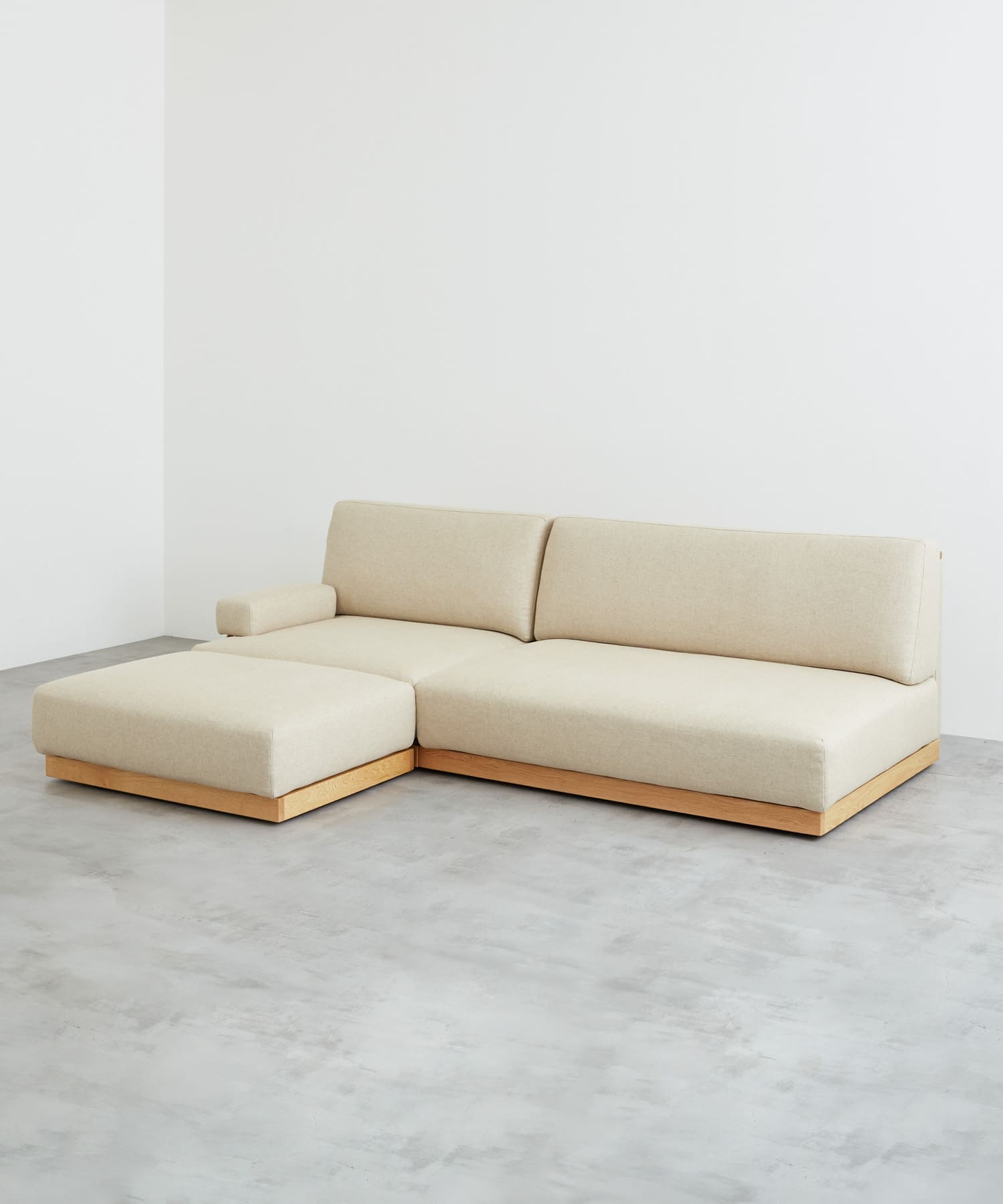 BOTHY　UNIT SOFA 1シーター ベージュ one