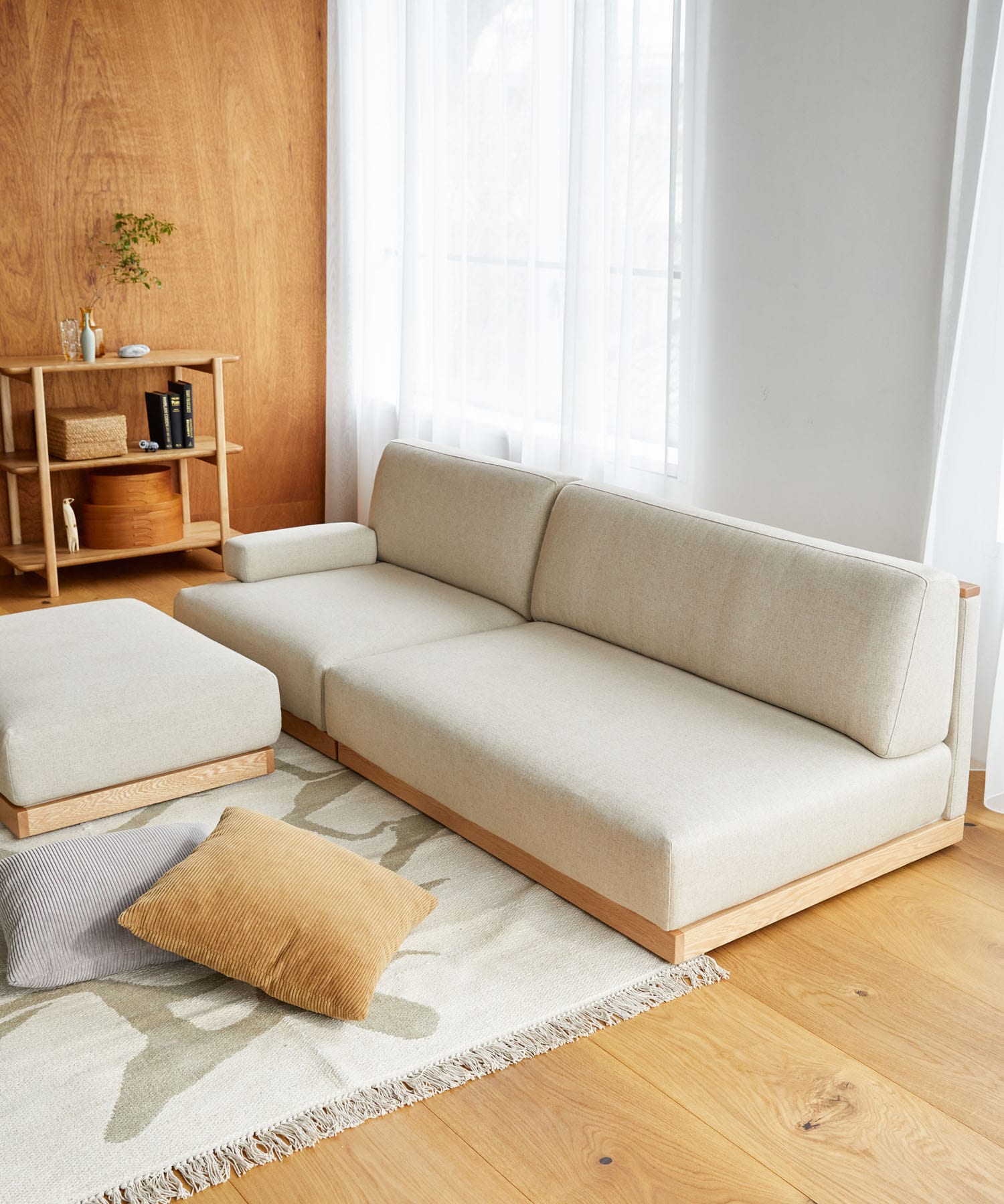 BOTHY　UNIT SOFA 2シーター ベージュ one