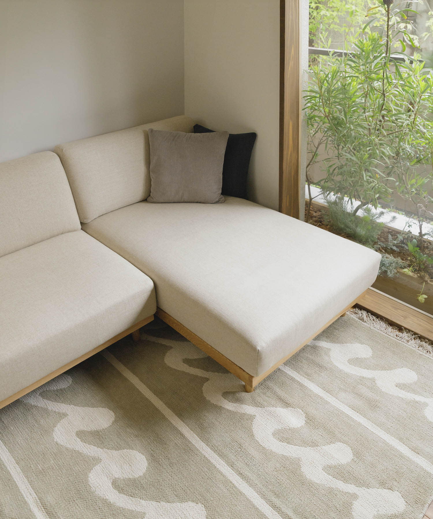 BOTHY　UNIT SOFA カウチ ベージュ one