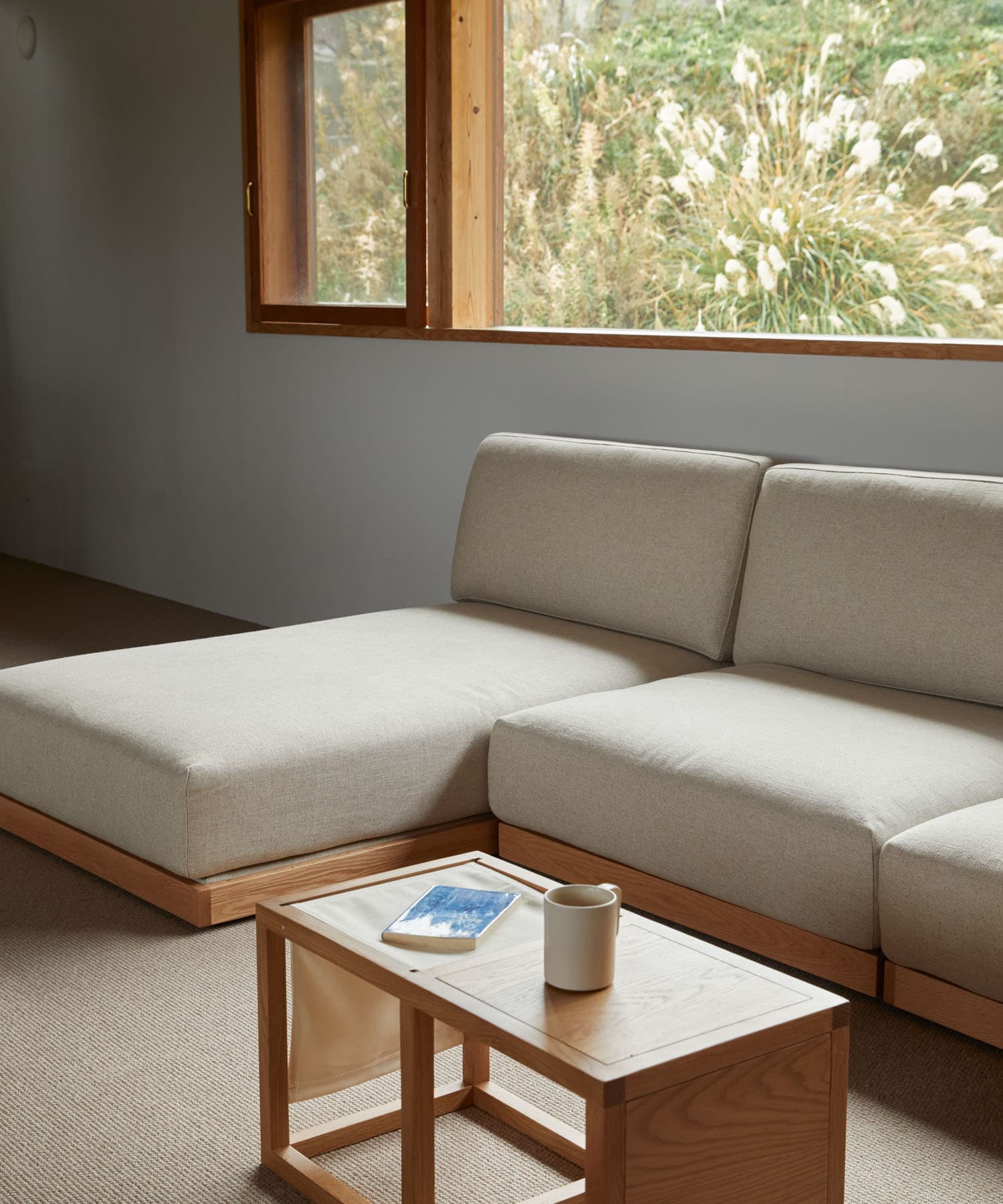 BOTHY　UNIT SOFA カウチ ベージュ one