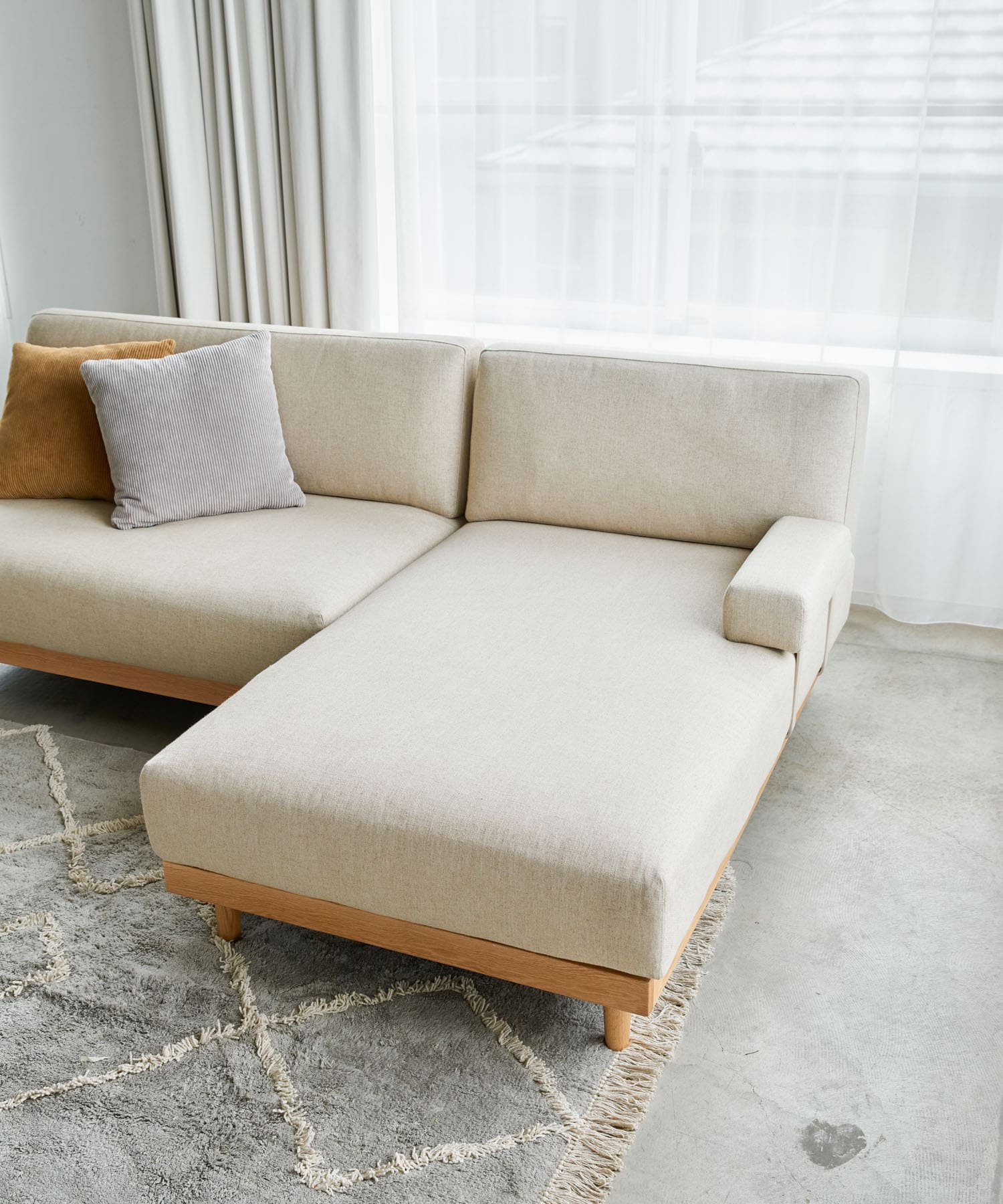 BOTHY　UNIT SOFA カウチ ベージュ one