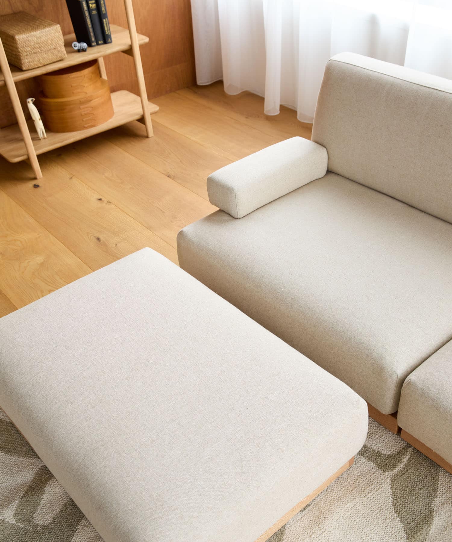 BOTHY　UNIT SOFA オットマン ベージュ one
