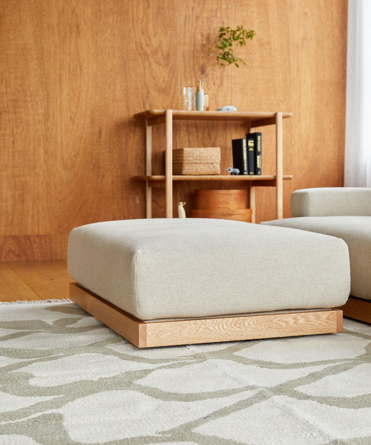 BOTHY　UNIT SOFA オットマン ベージュ one