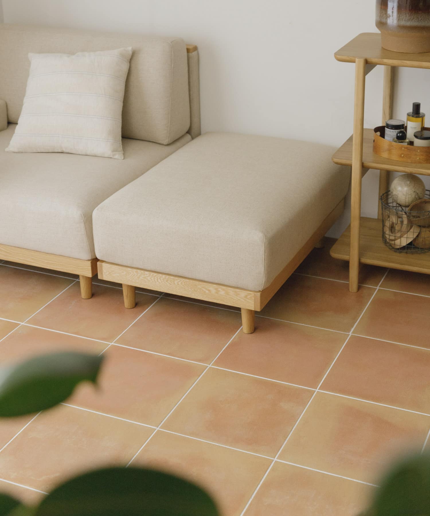 BOTHY　UNIT SOFA オットマン ベージュ one