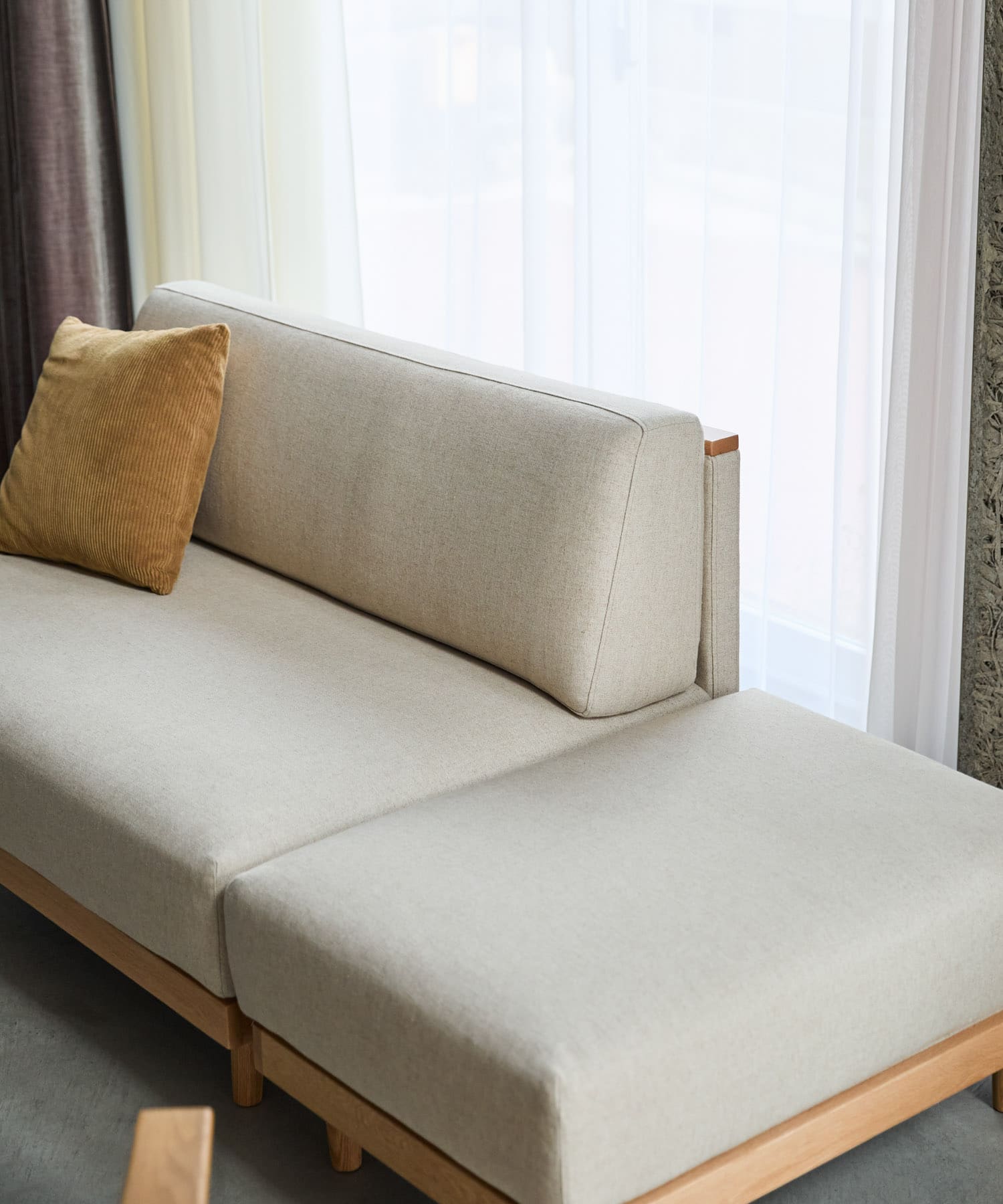 BOTHY　UNIT SOFA オットマン ベージュ one