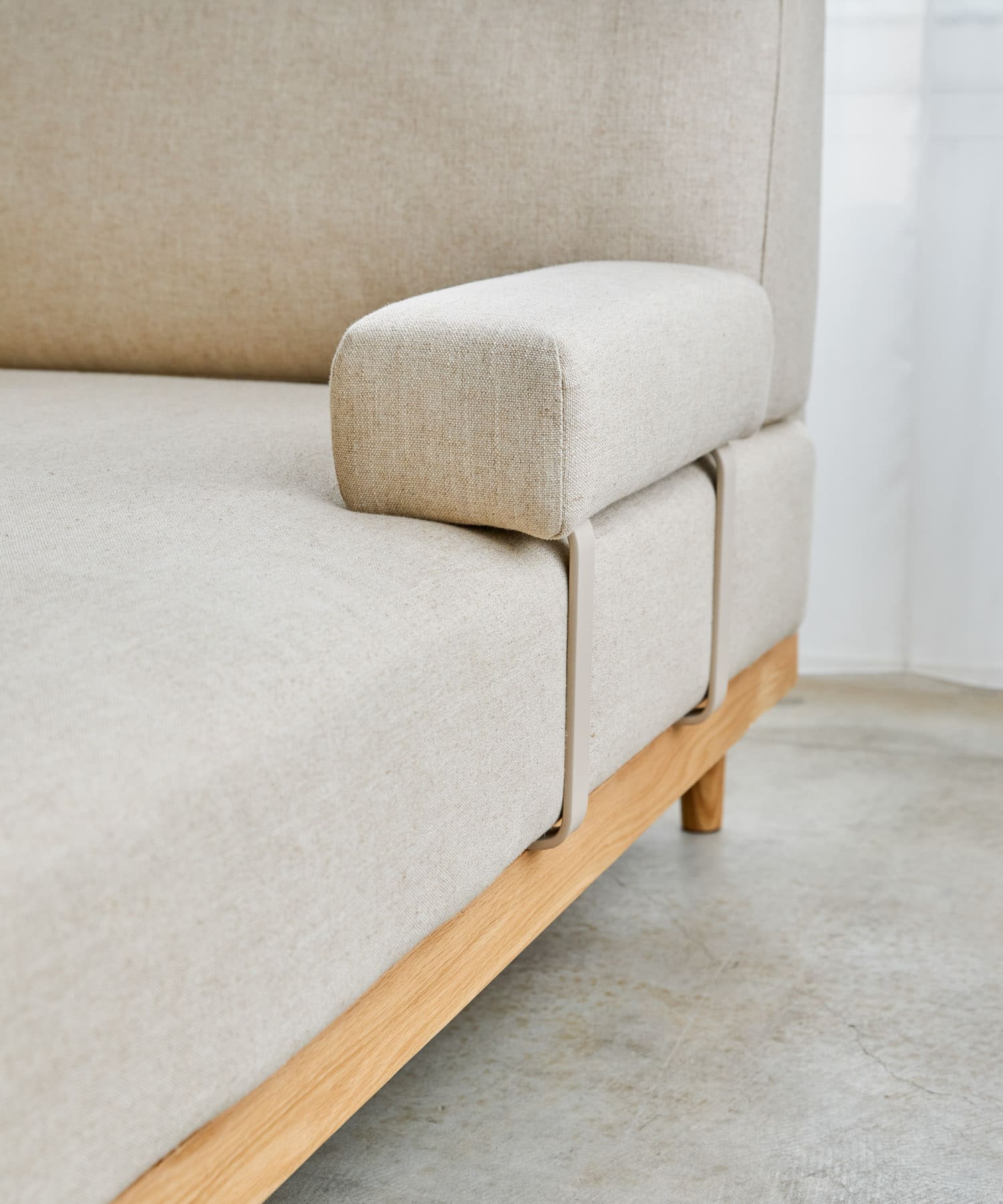 BOTHY　UNIT SOFA用 アームレスト ベージュ one