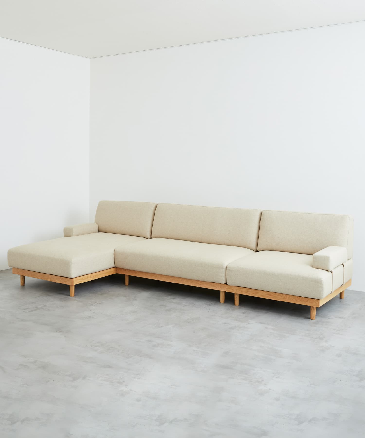 BOTHY　UNIT SOFA用 アームレスト ベージュ one