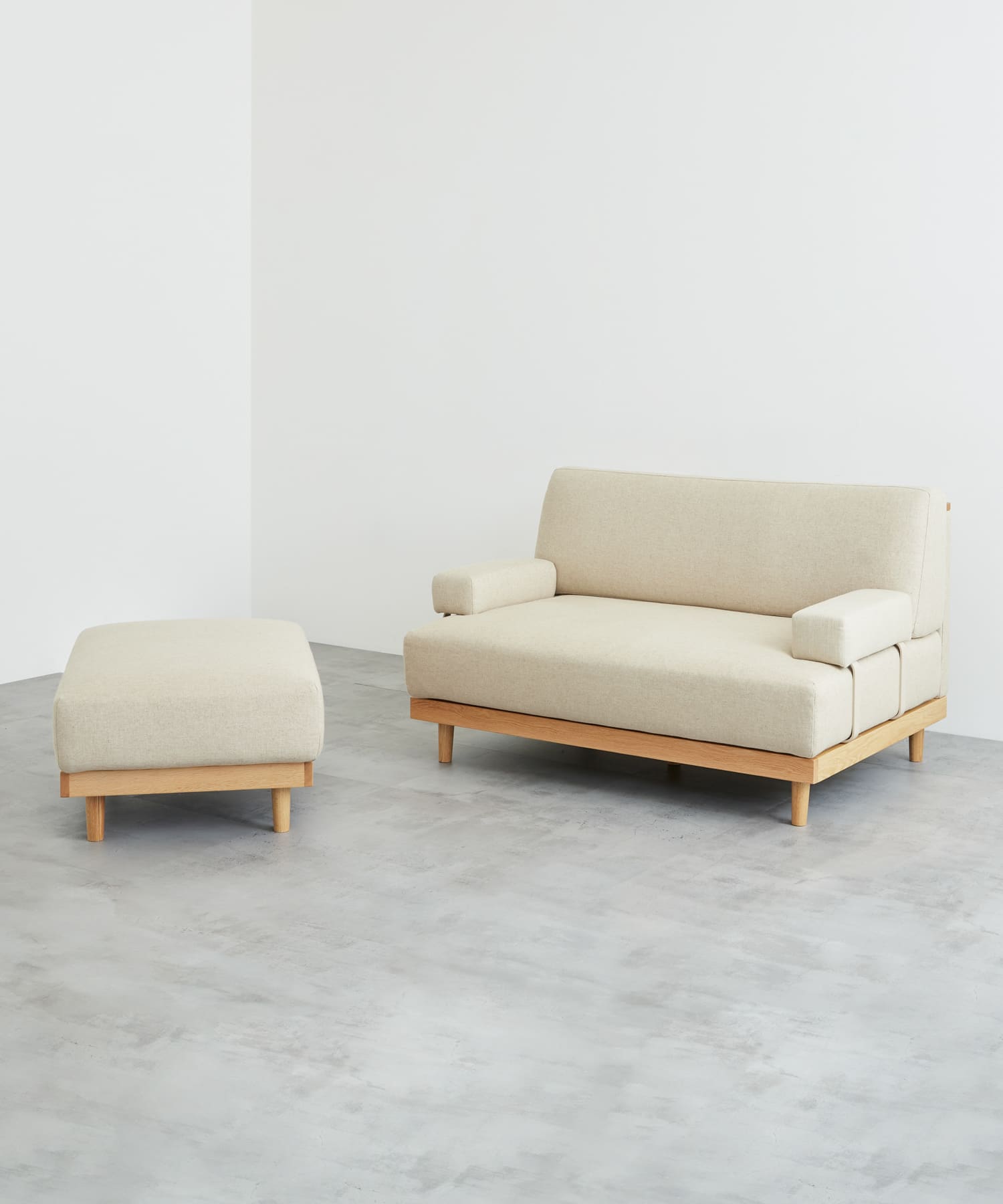 BOTHY　UNIT SOFA用 アームレスト ベージュ one