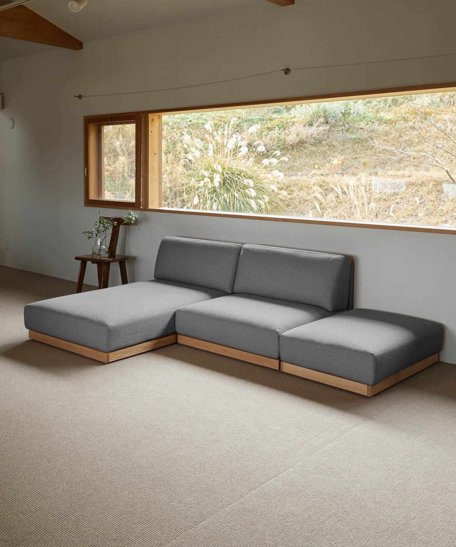 BOTHY　UNIT SOFA 2シーター グレー one