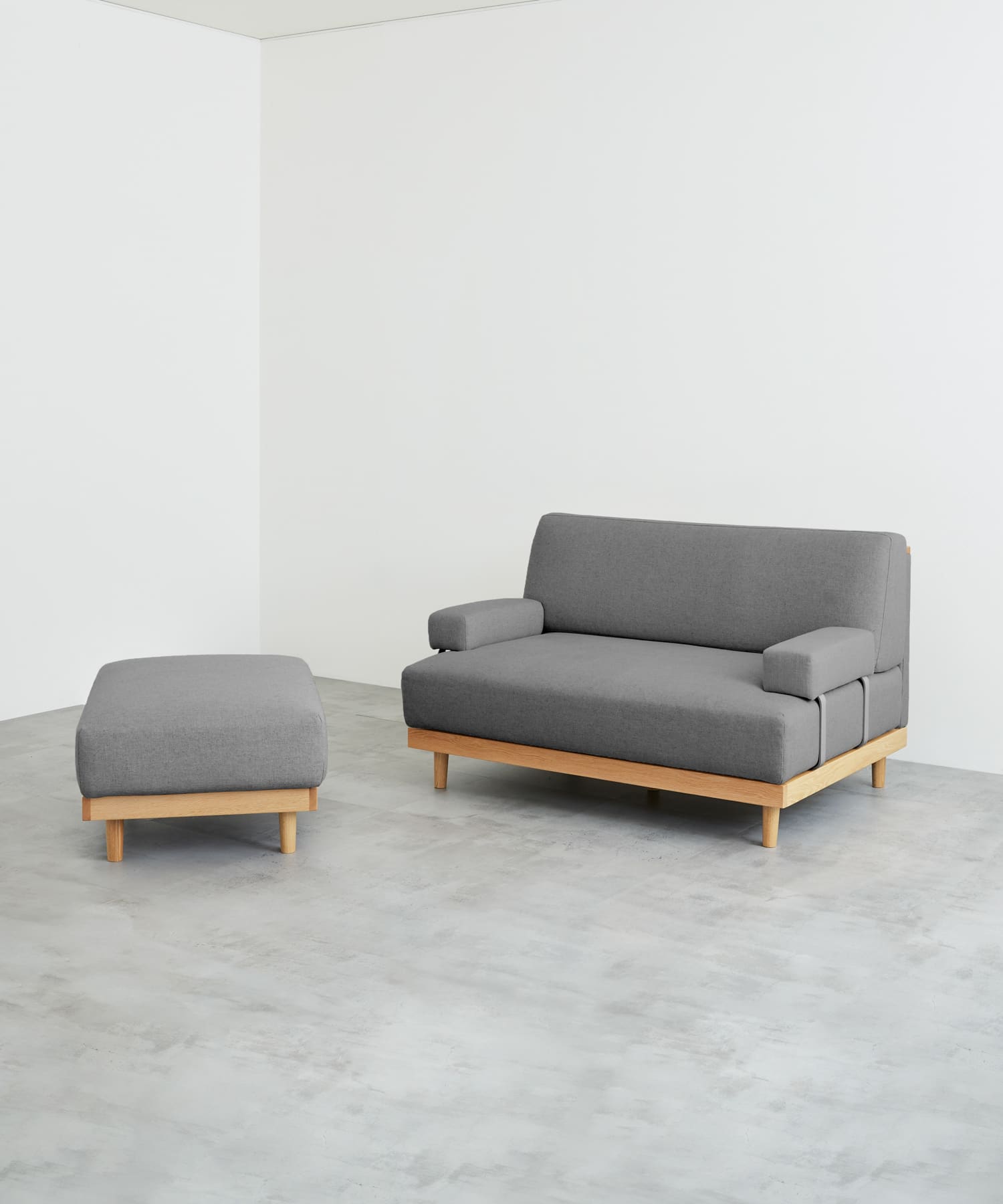 BOTHY　UNIT SOFA 2シーター グレー one