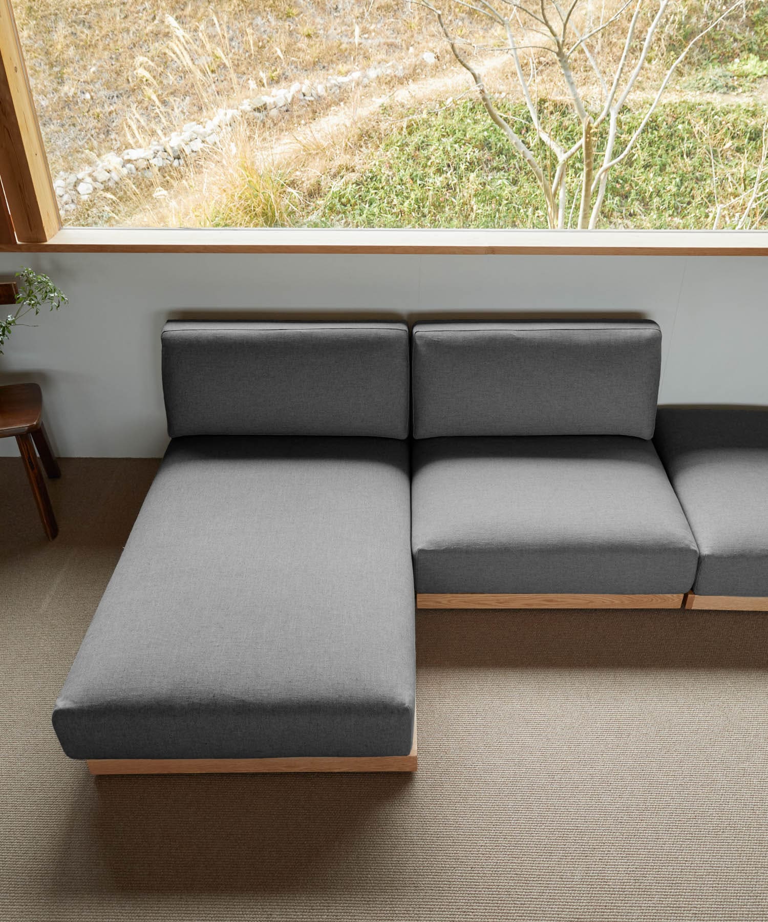 BOTHY　UNIT SOFA カウチ グレー one