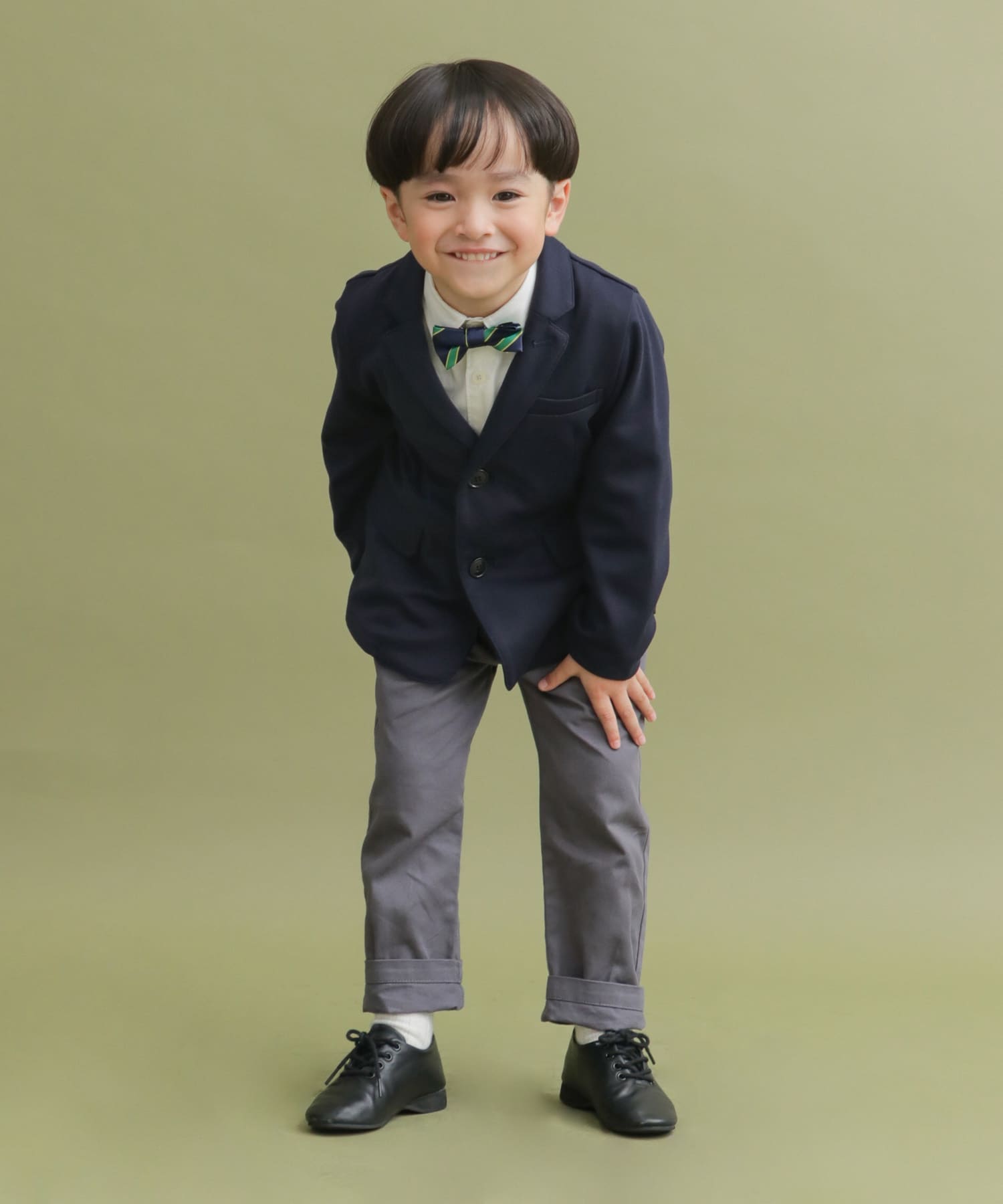 セレモニーポンチジャケット(KIDS) ネイビー 105