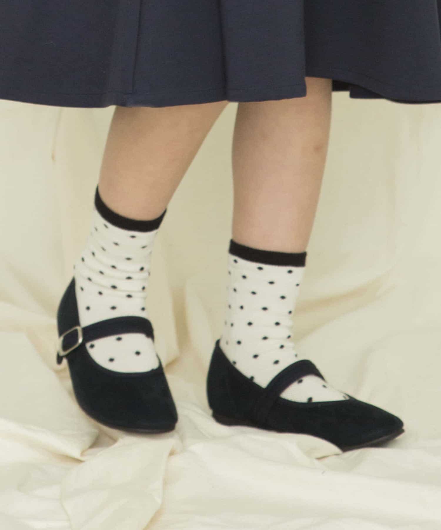 ストラップシューズ(KIDS) NAVY 17