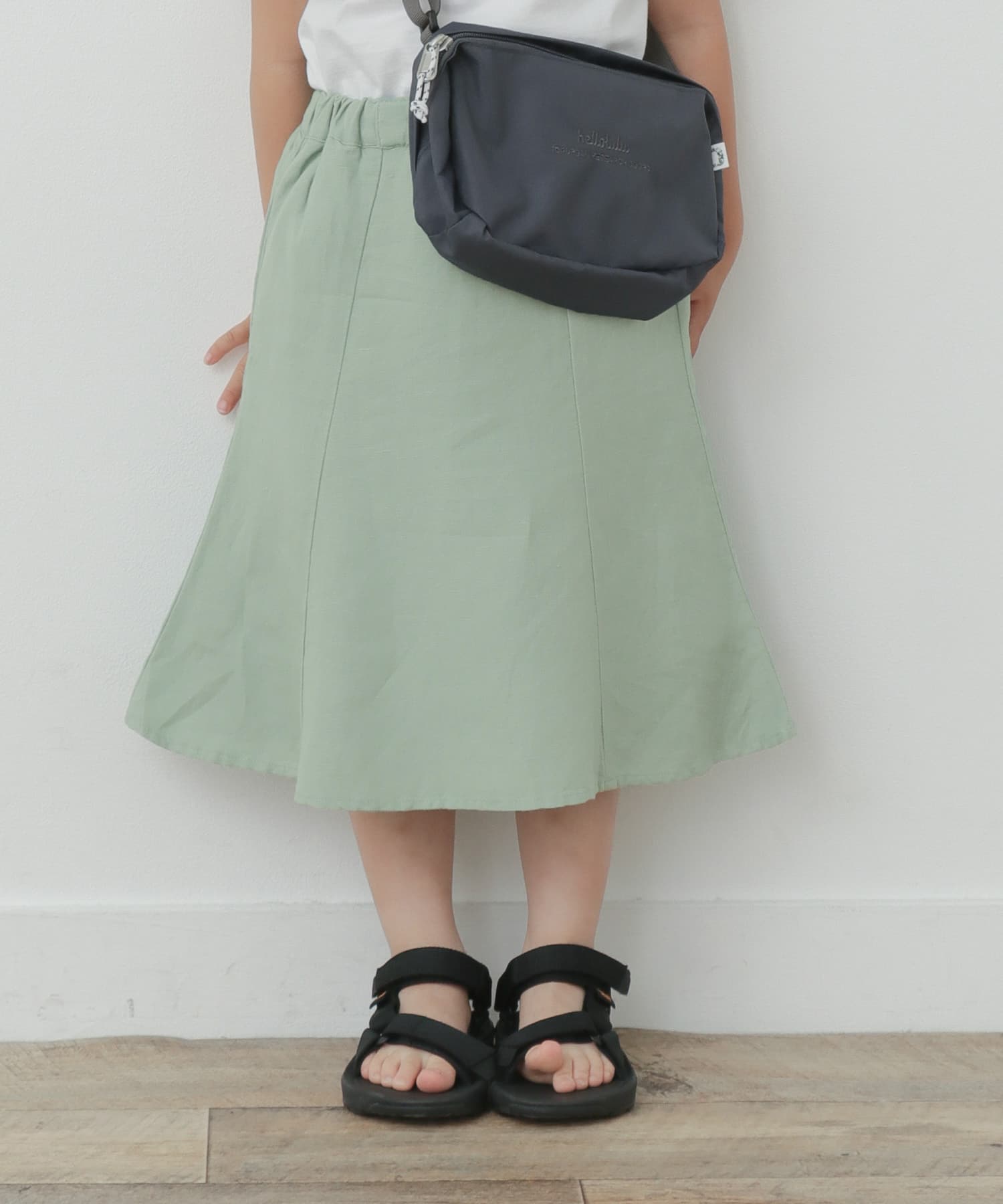 カラーマーメイドスカート(KIDS) ミント 105