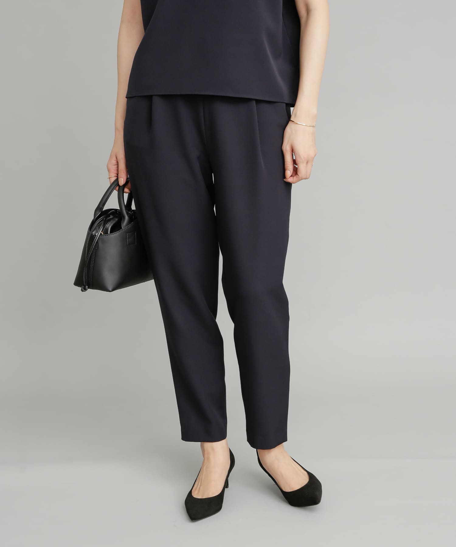 フレンチスリーブセットアップ NAVY one