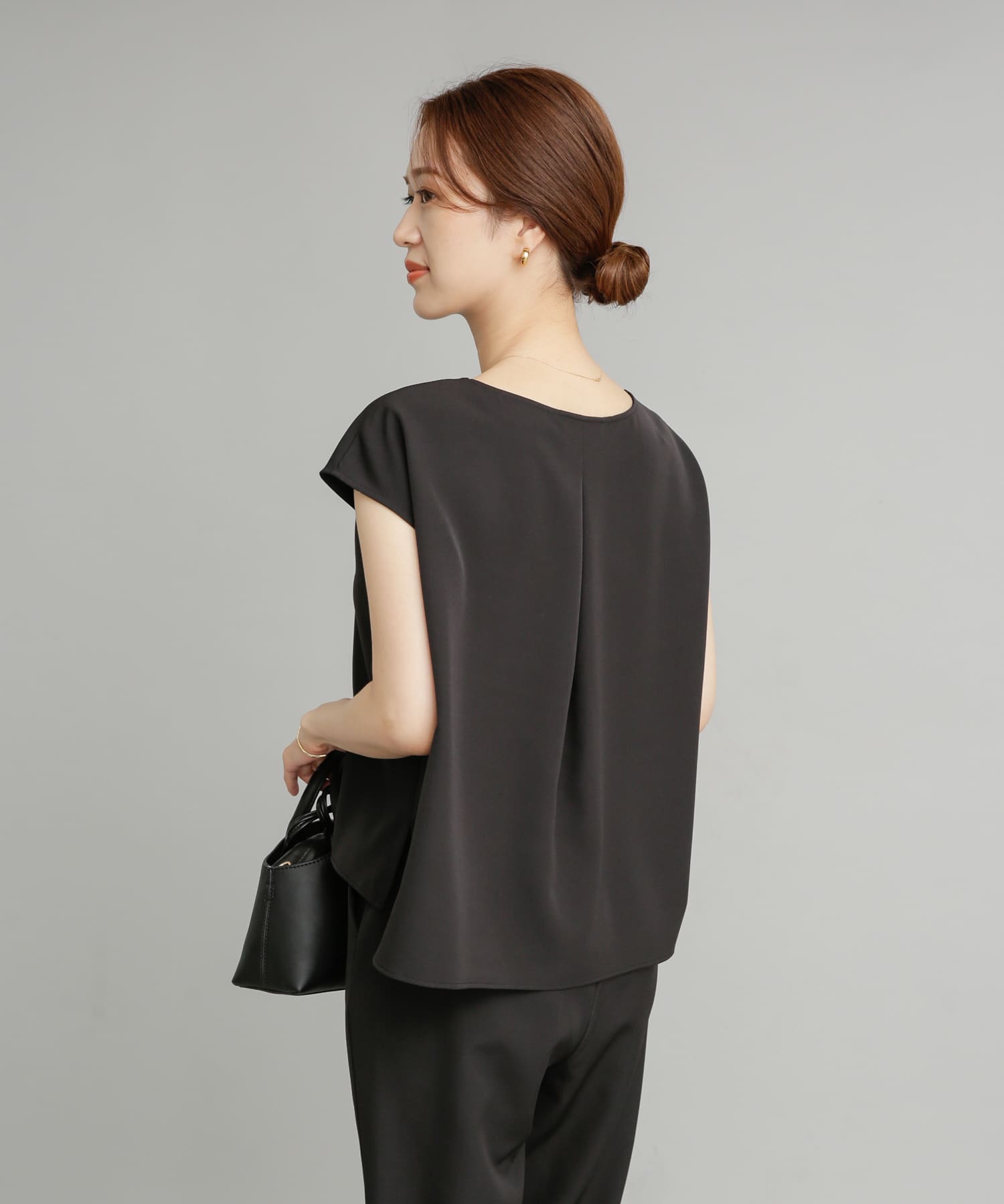 フレンチスリーブセットアップ BLACK one
