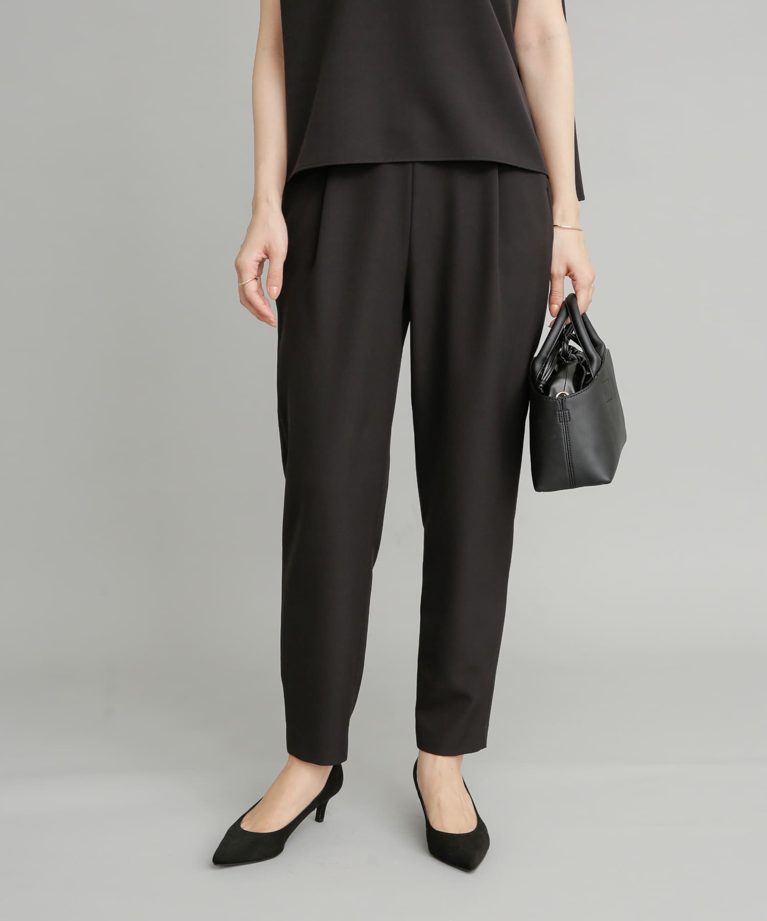 フレンチスリーブセットアップ BLACK one