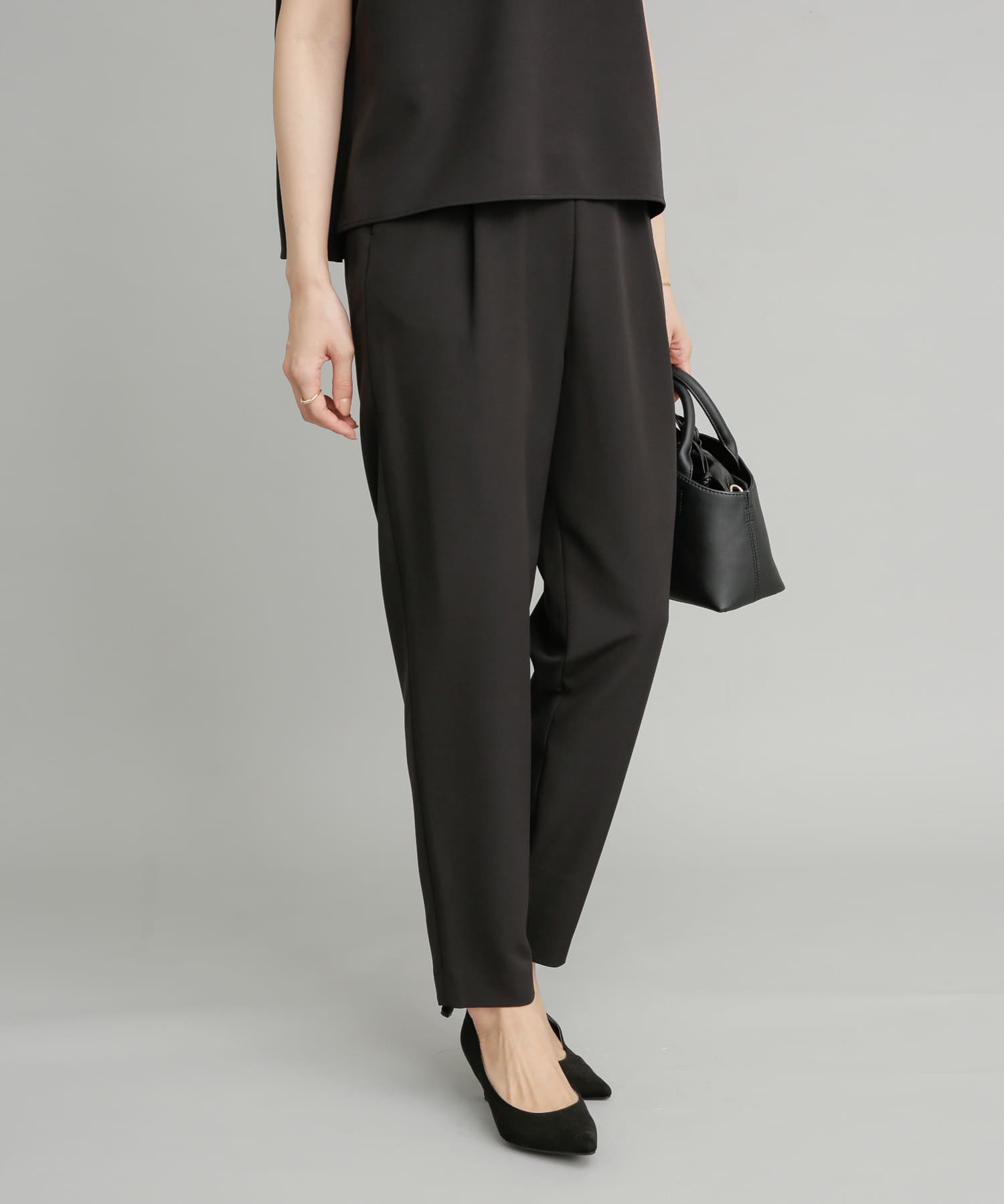 フレンチスリーブセットアップ BLACK one