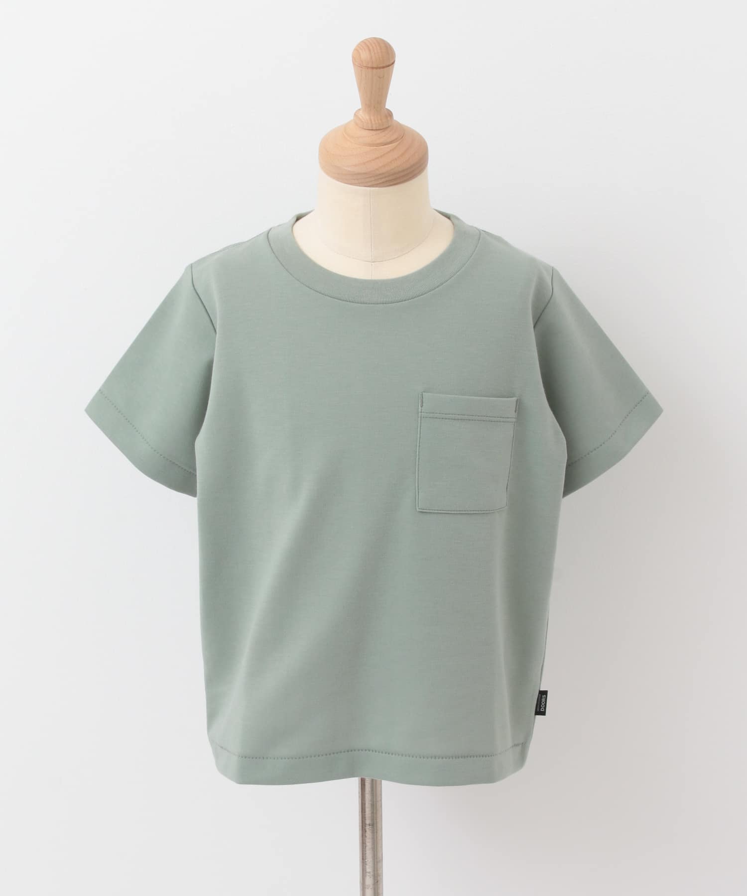 ポンチポケットTシャツ(KIDS) Green 120