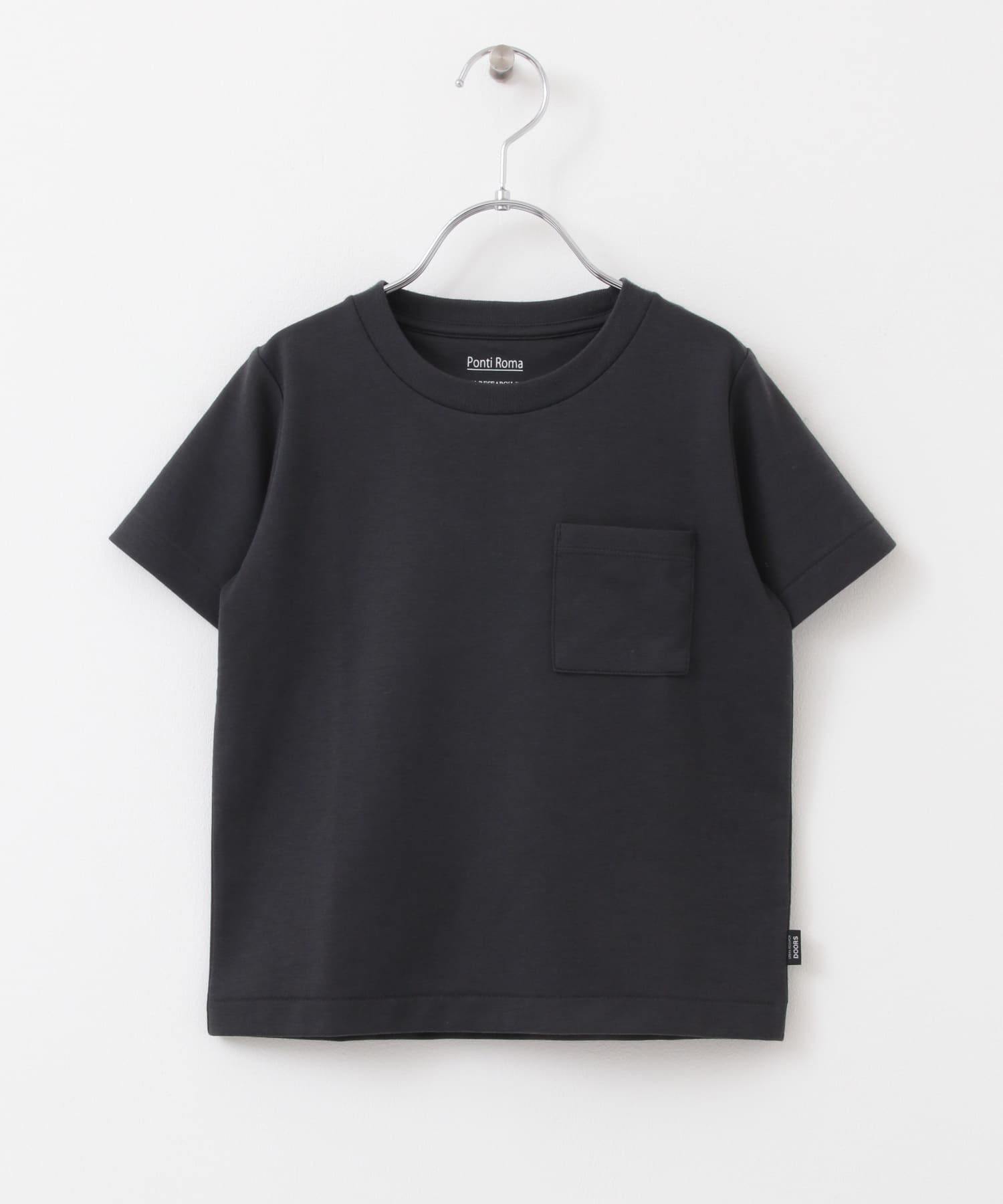 ポンチポケットTシャツ(KIDS) Ink Black 105