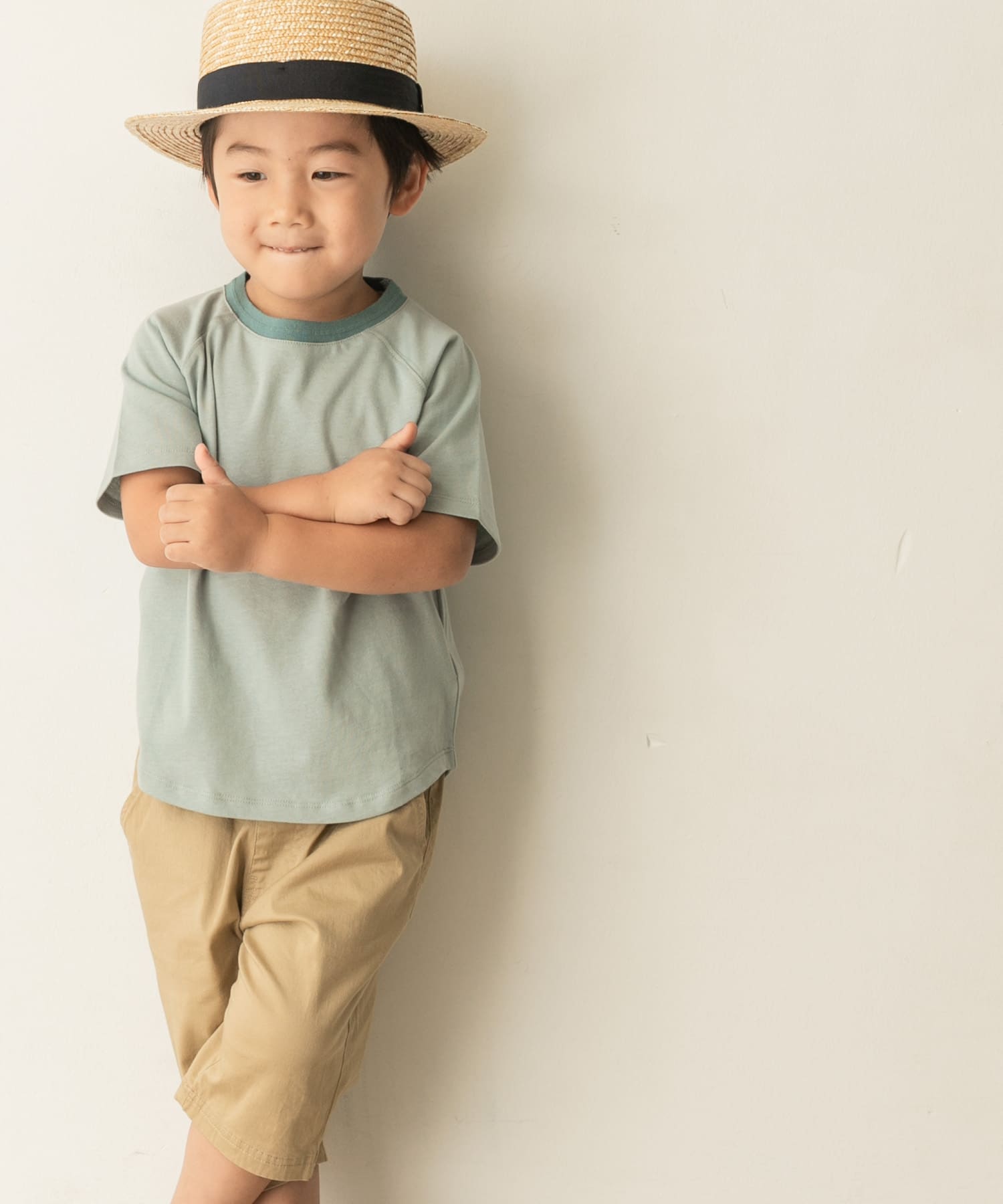 カラーTシャツ(KIDS) サックス 90