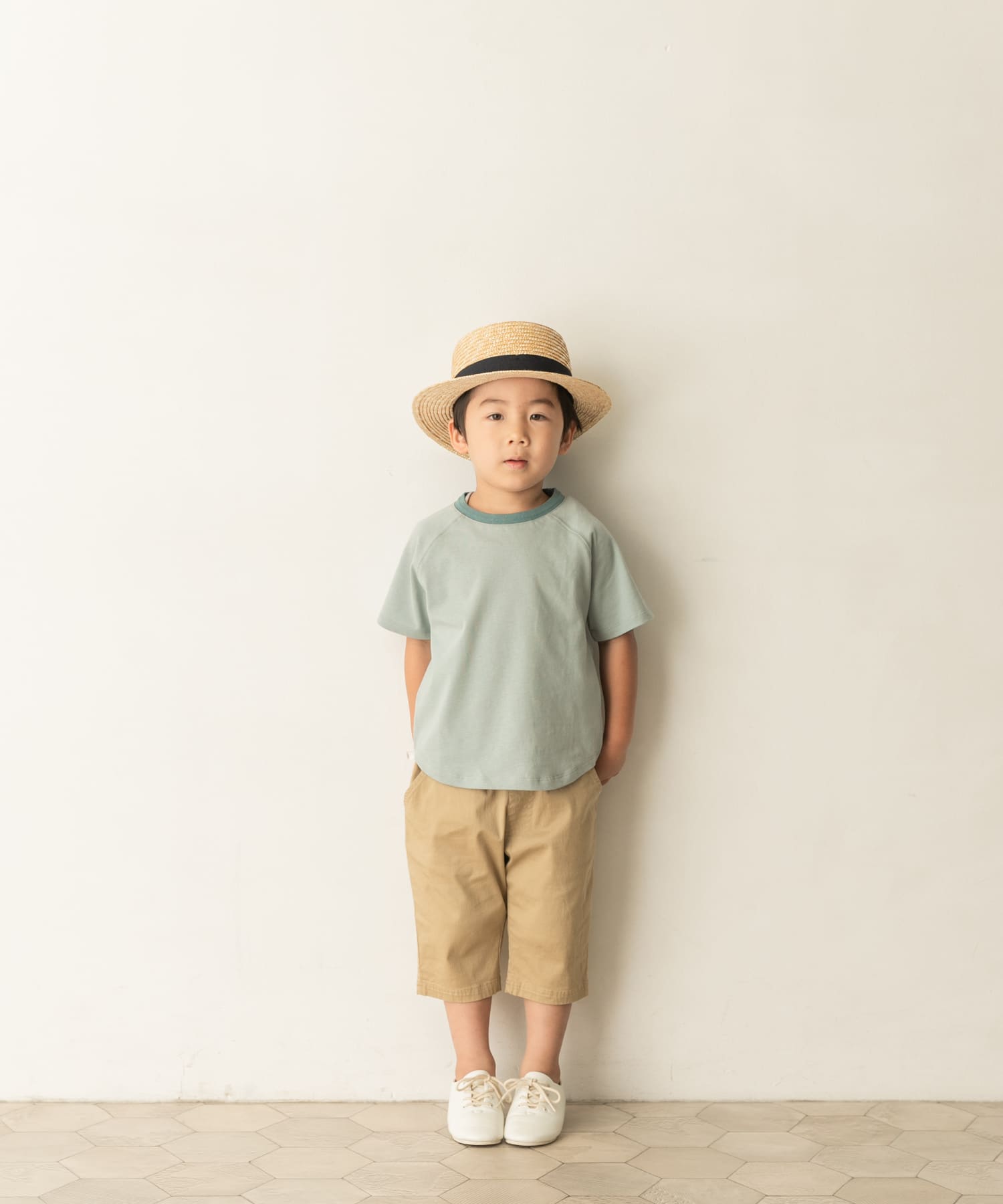 カラーTシャツ(KIDS) サックス 90